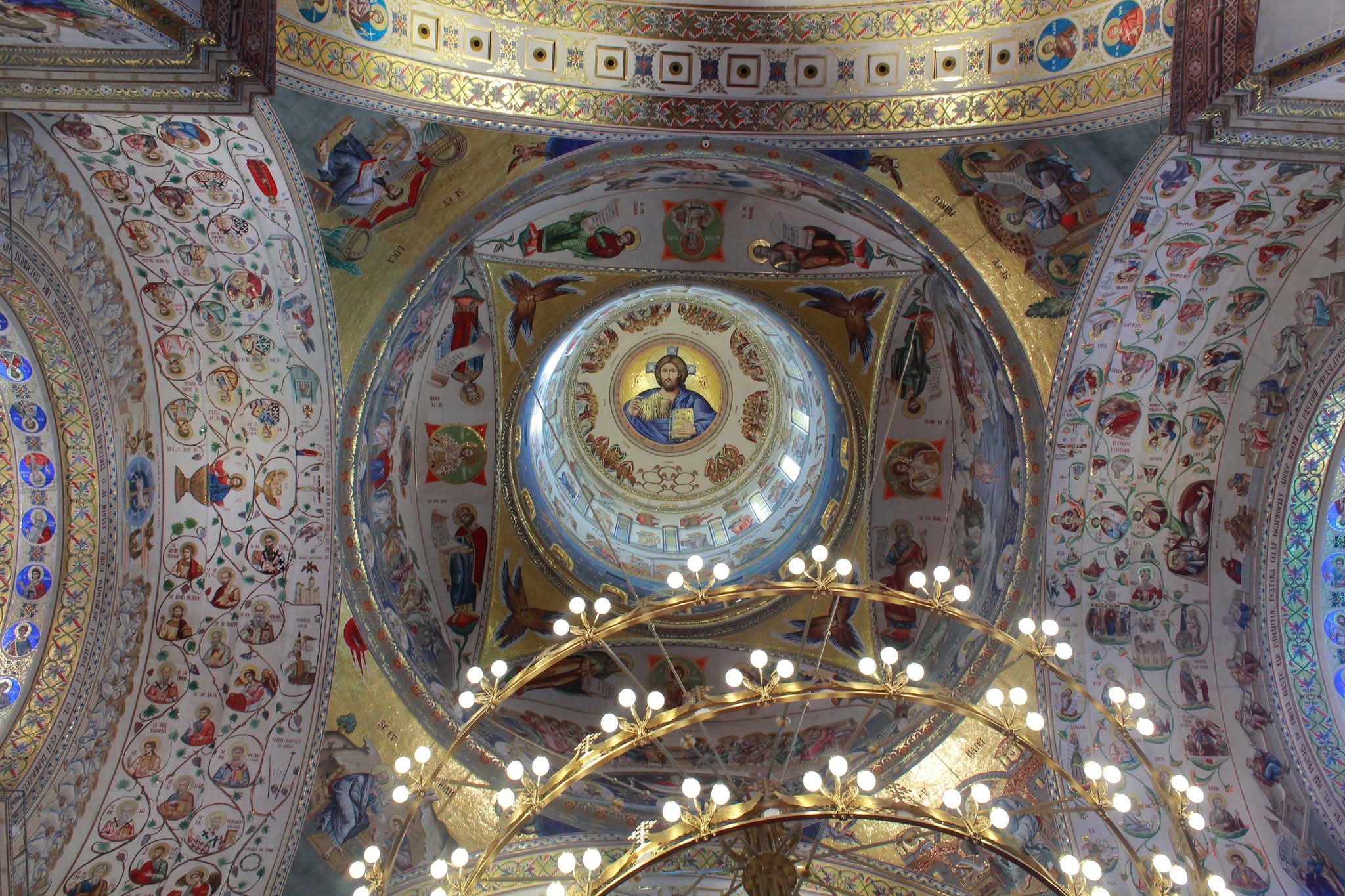 Mosaic fresco from Romania&#039s National Cathedral