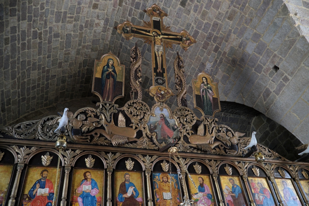 Ikonostas cerkwi św. Jerzego w Douma, 2025