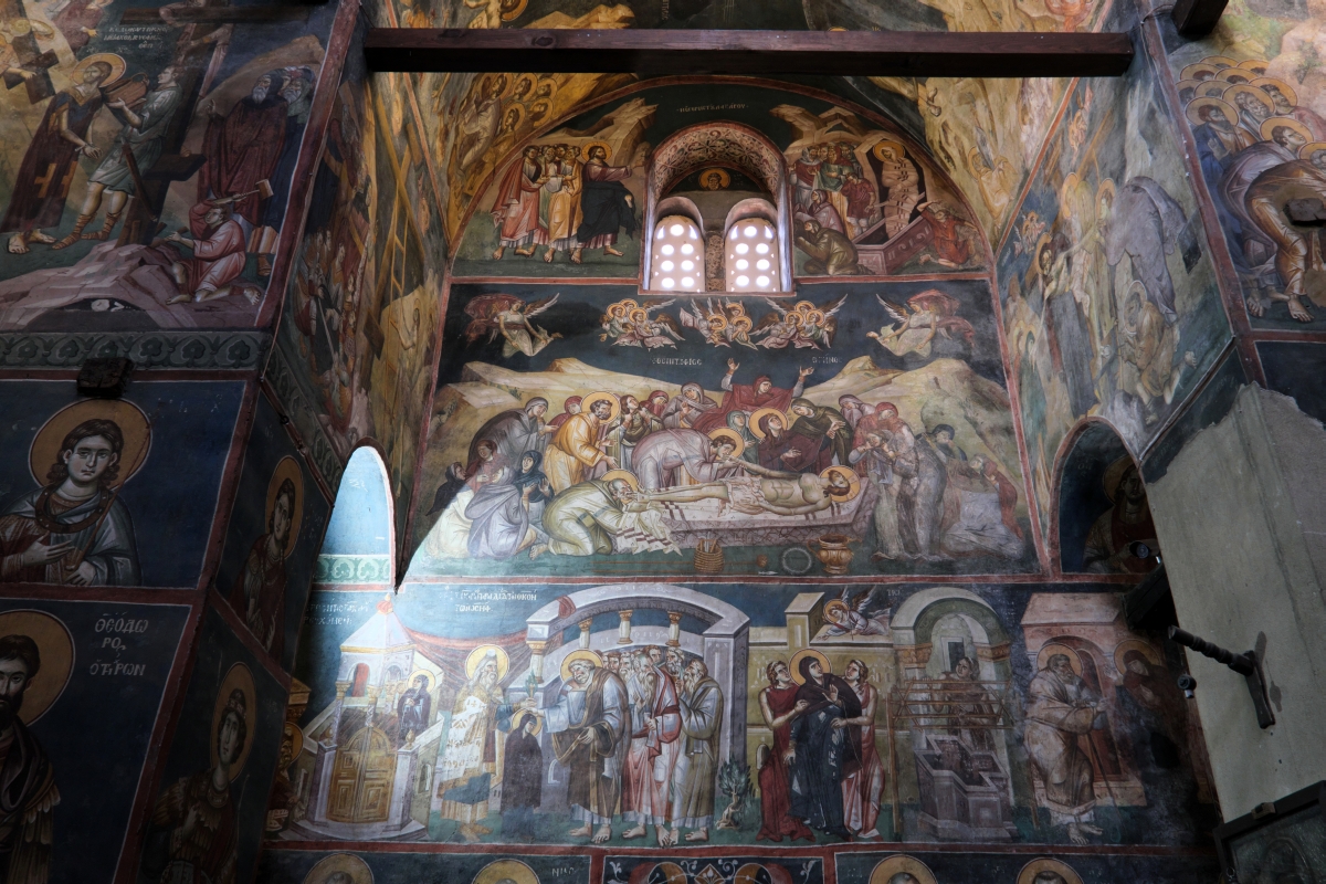 Różne freski w Ochrydzie, 2025
