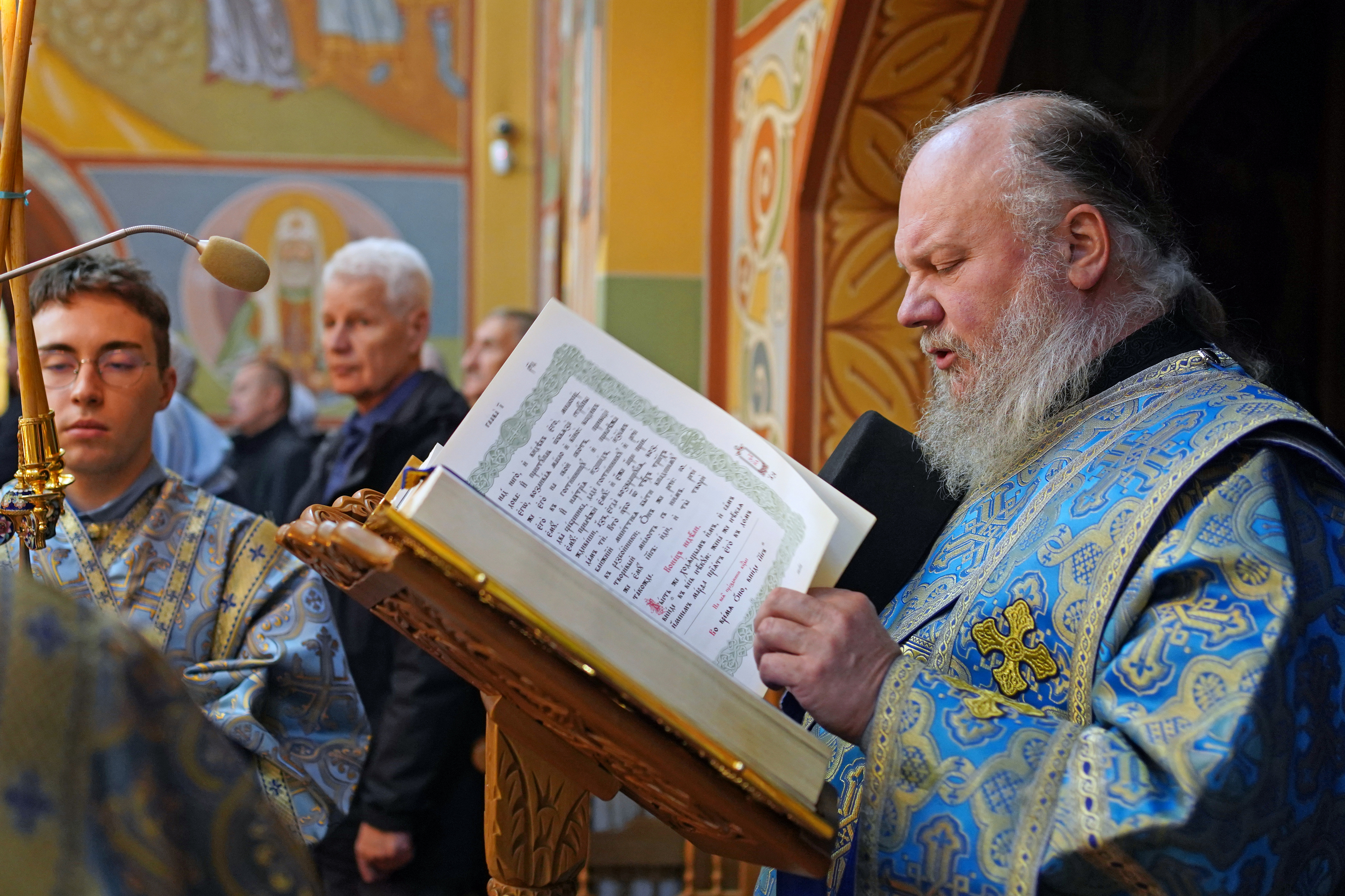 The Divine Liturgy of the feast of Krasnostocka Icon of the Mother of God in Zwierki Convent 