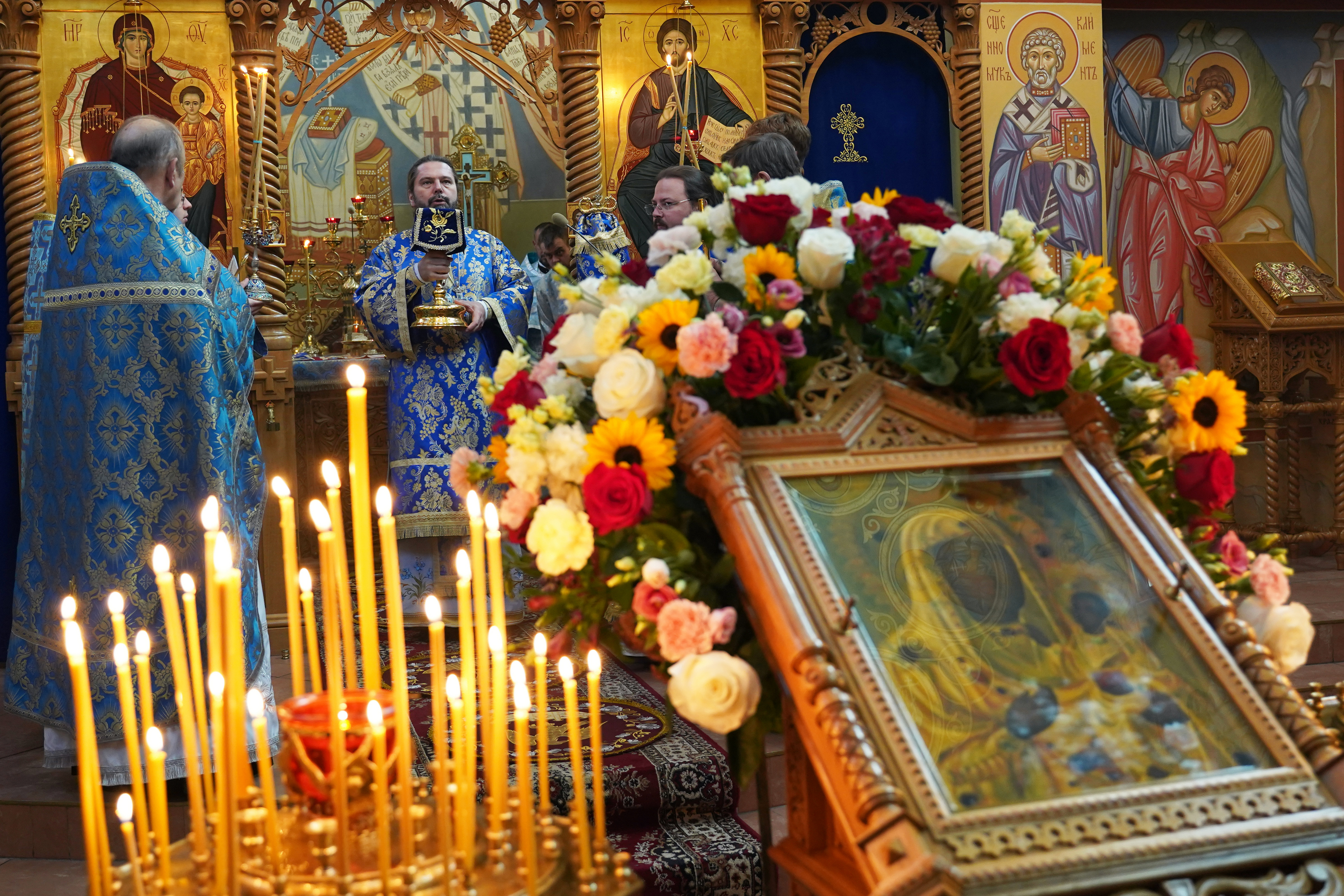 The Divine Liturgy of the feast of Krasnostocka Icon of the Mother of God in Zwierki Convent