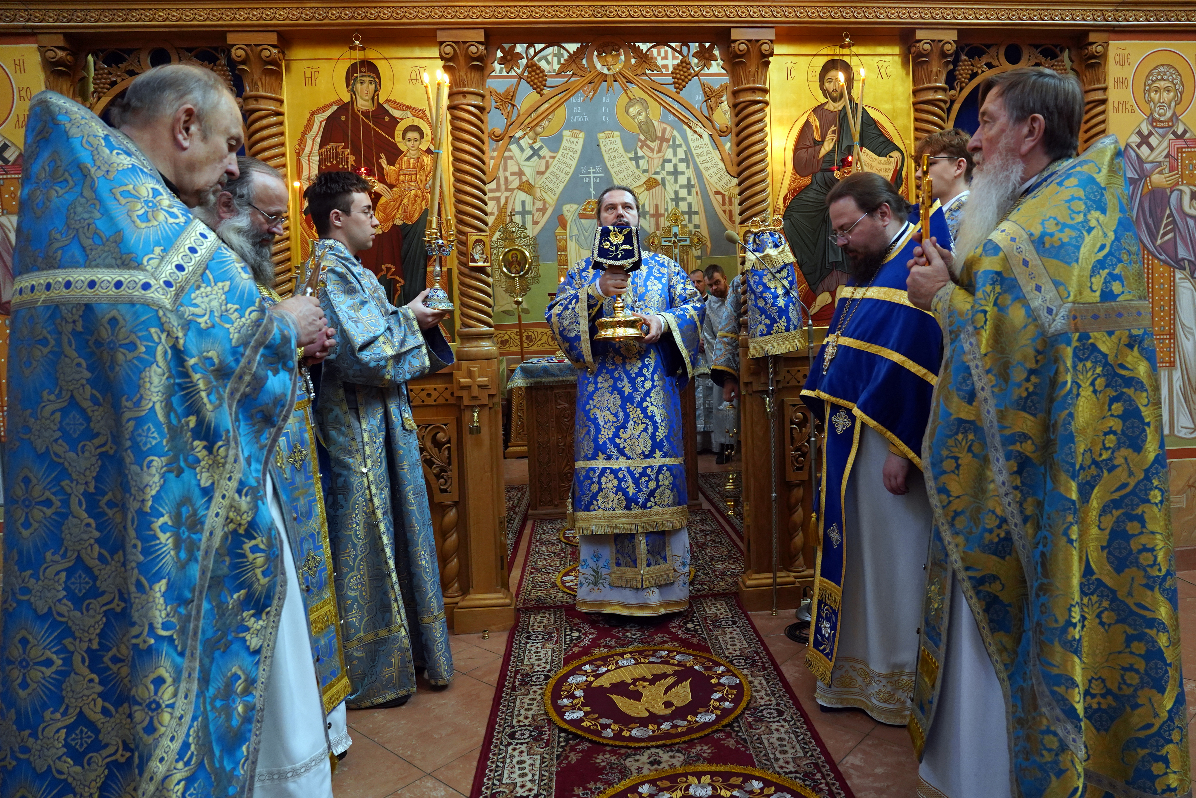 The Divine Liturgy of the feast of Krasnostocka Icon of the Mother of God in Zwierki Convent