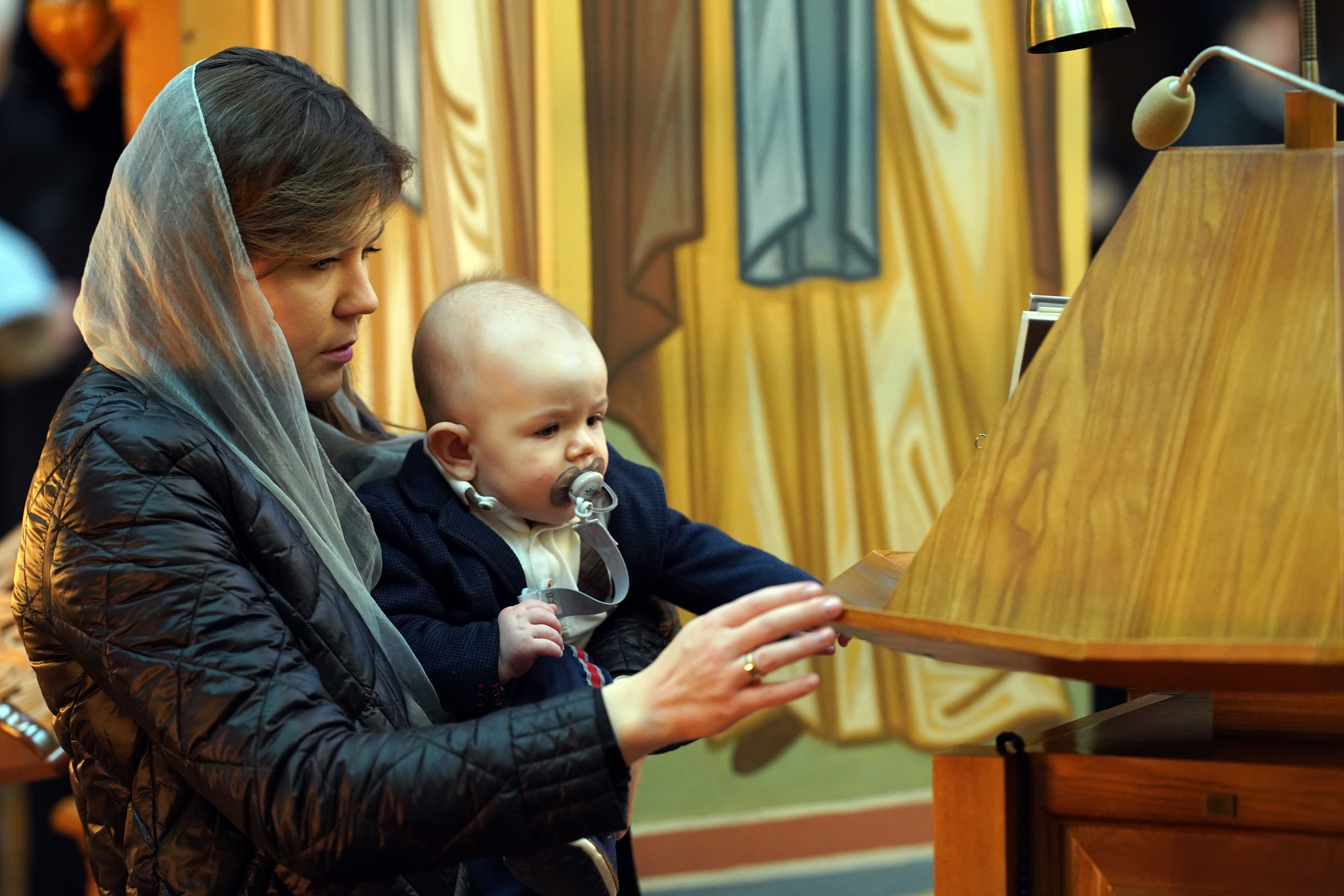 The Divine Liturgy of the feast of Krasnostocka Icon of the Mother of God in Zwierki Convent