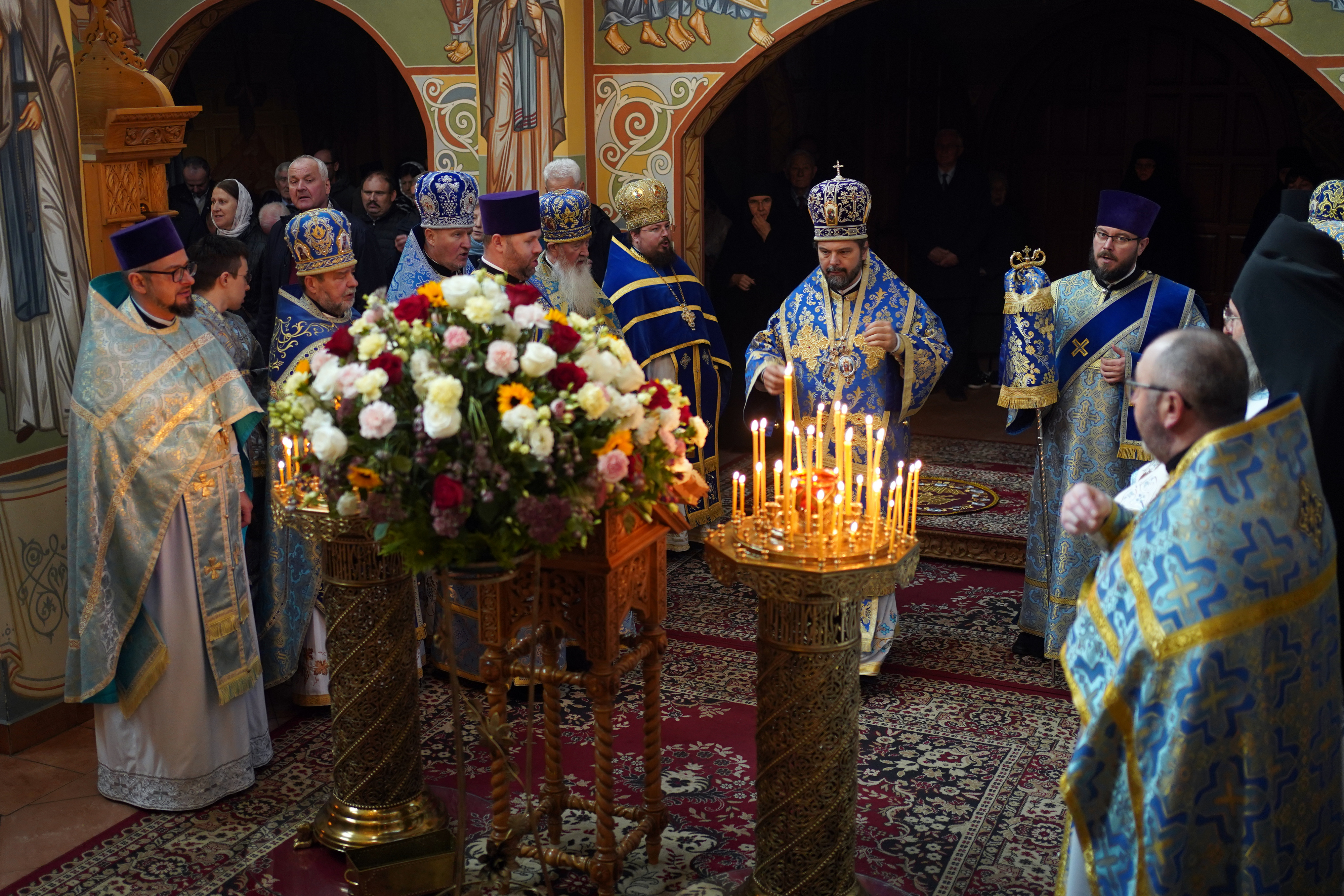 The Divine Liturgy of the feast of Krasnostocka Icon of the Mother of God in Zwierki Convent