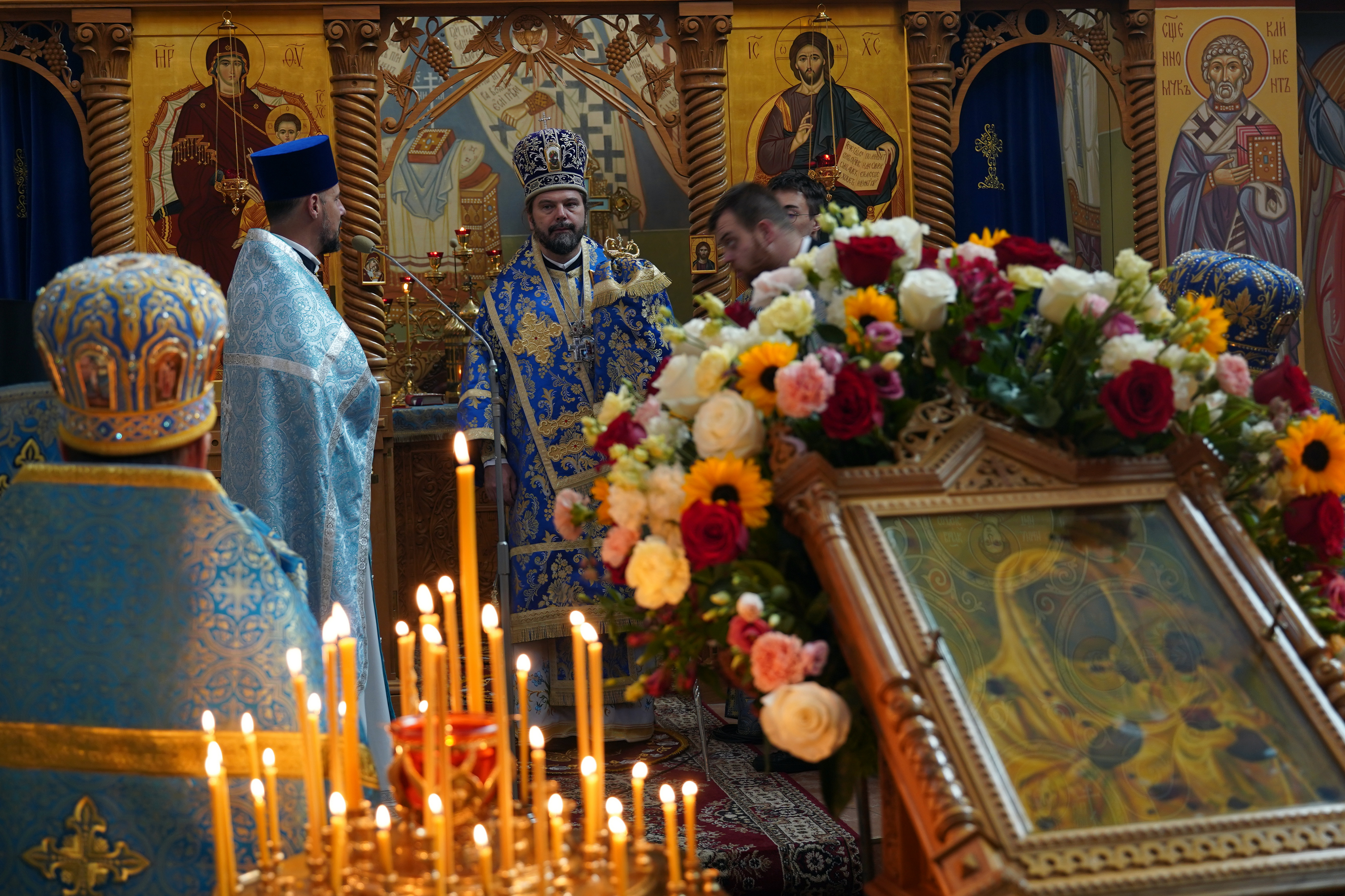 The Divine Liturgy of the feast of Krasnostocka Icon of the Mother of God in Zwierki Convent