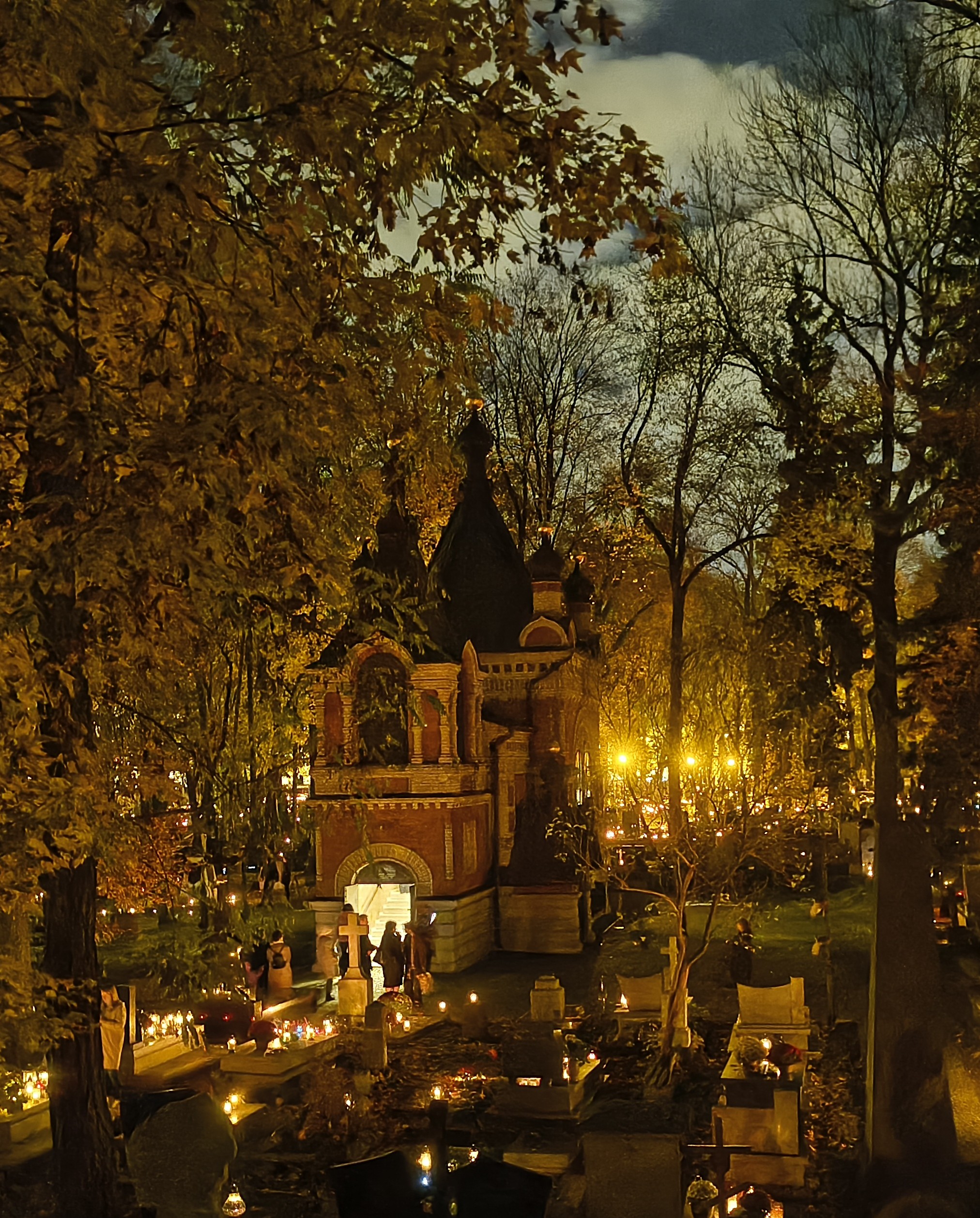 Cerkiew na cmentarzu w Lublinie 