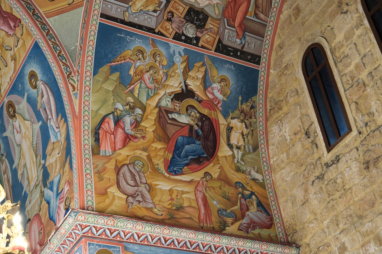 Fresk Narodzenia Pańskiego w Anfe, 2025