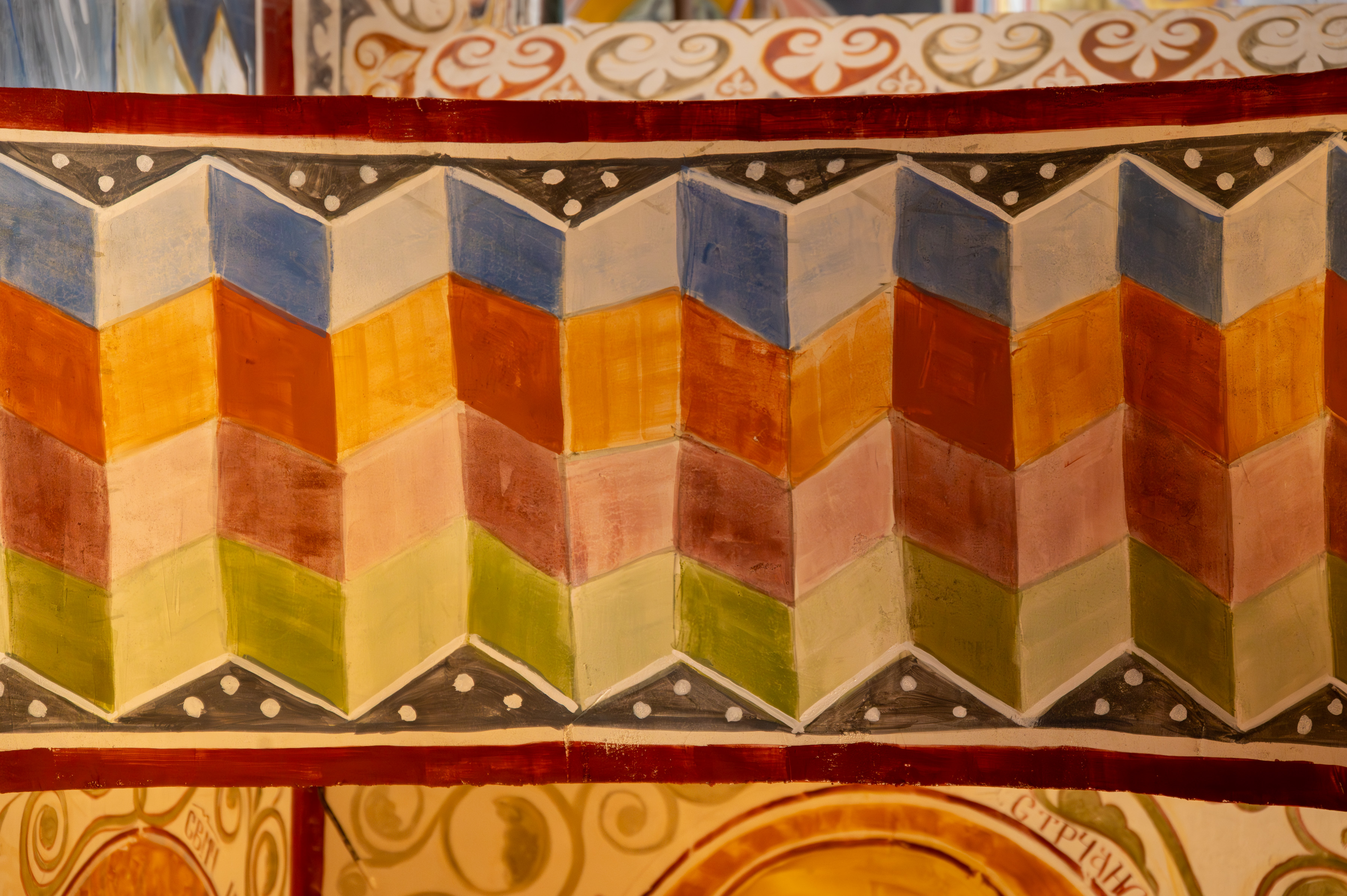 Ornamentation, Cathedral of St. Jovan Vladimir Bar, Montenegro