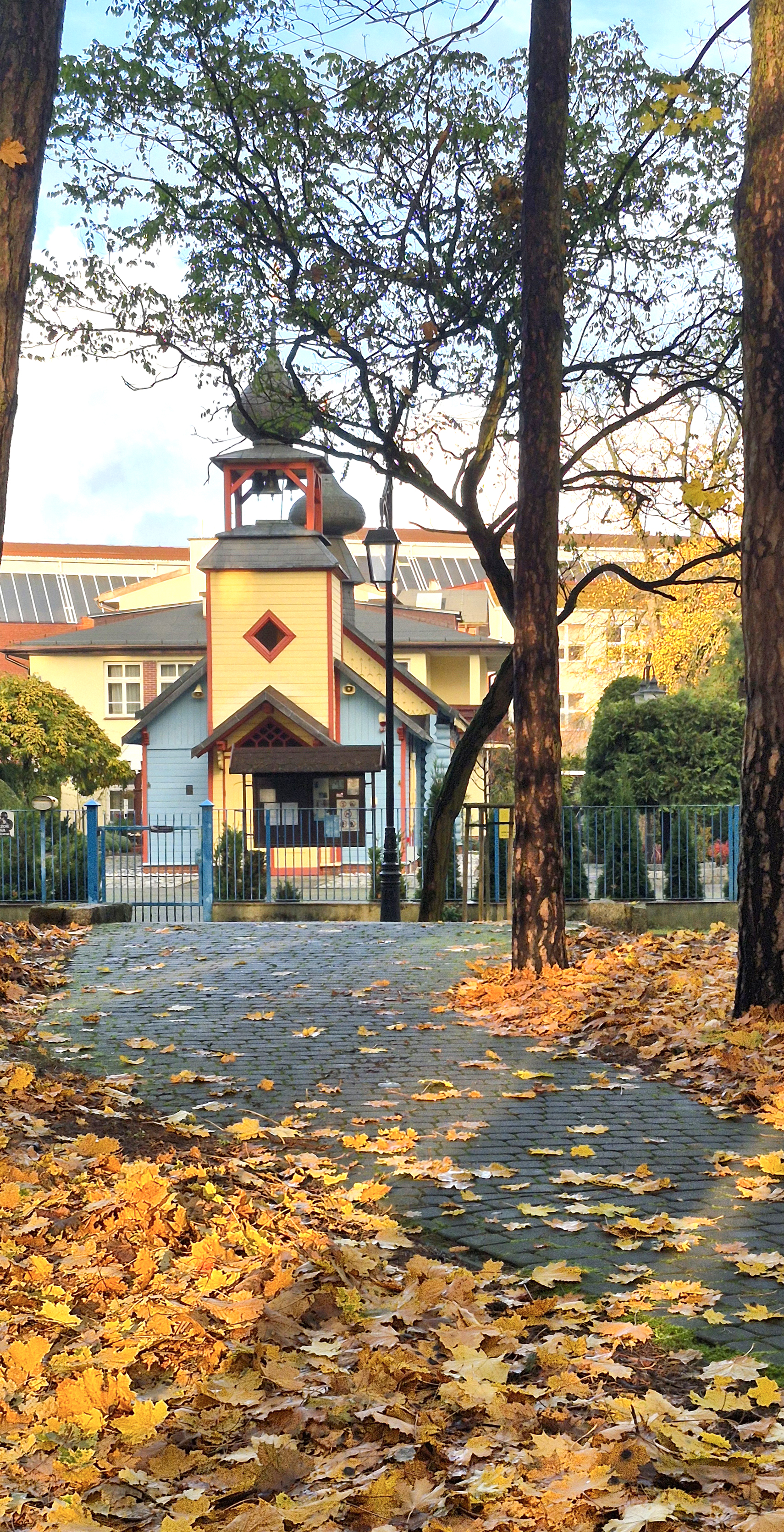 The Orthodox church in Ciechocinek