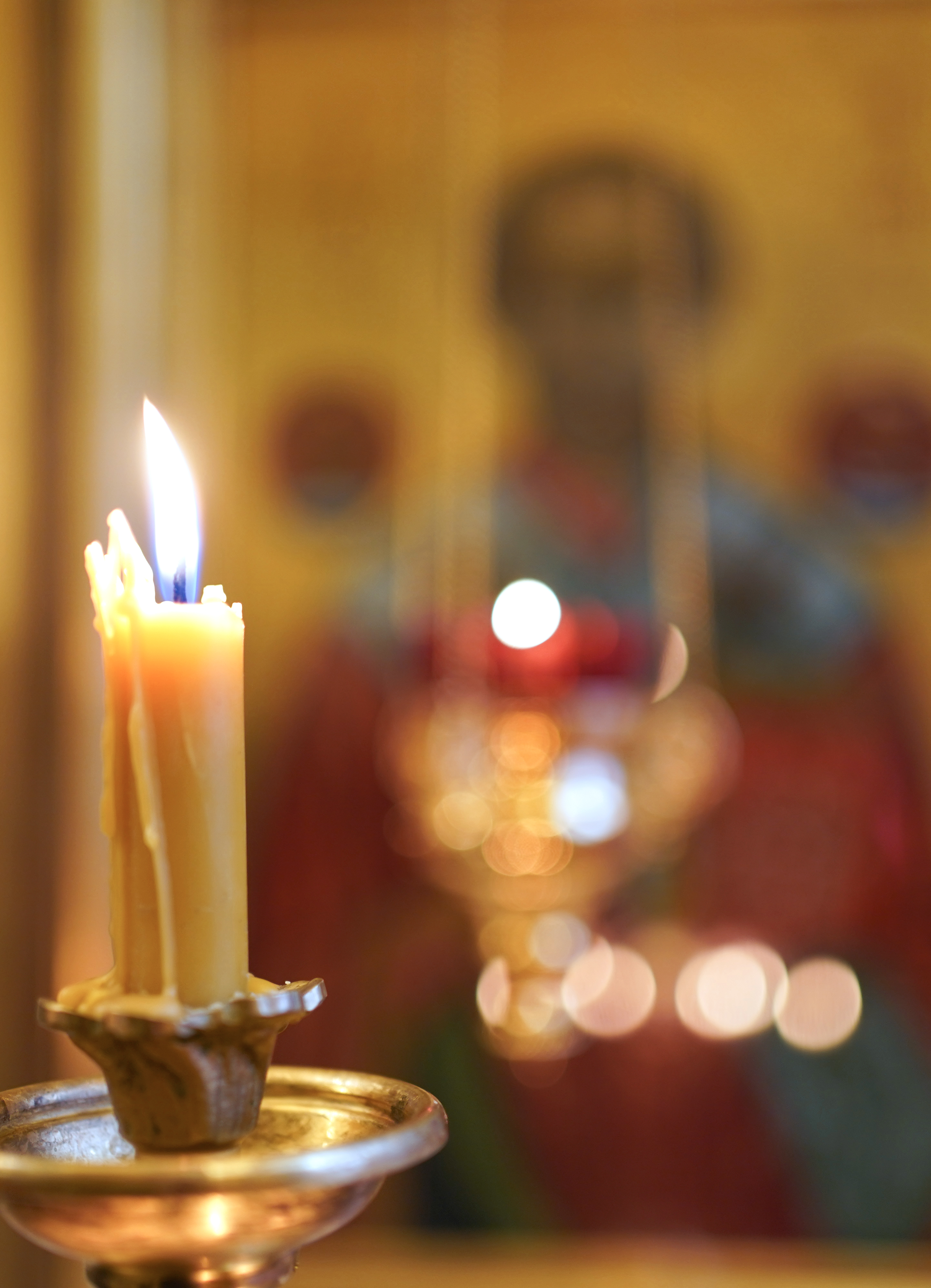 In the Orthodox church in Ciechocinek