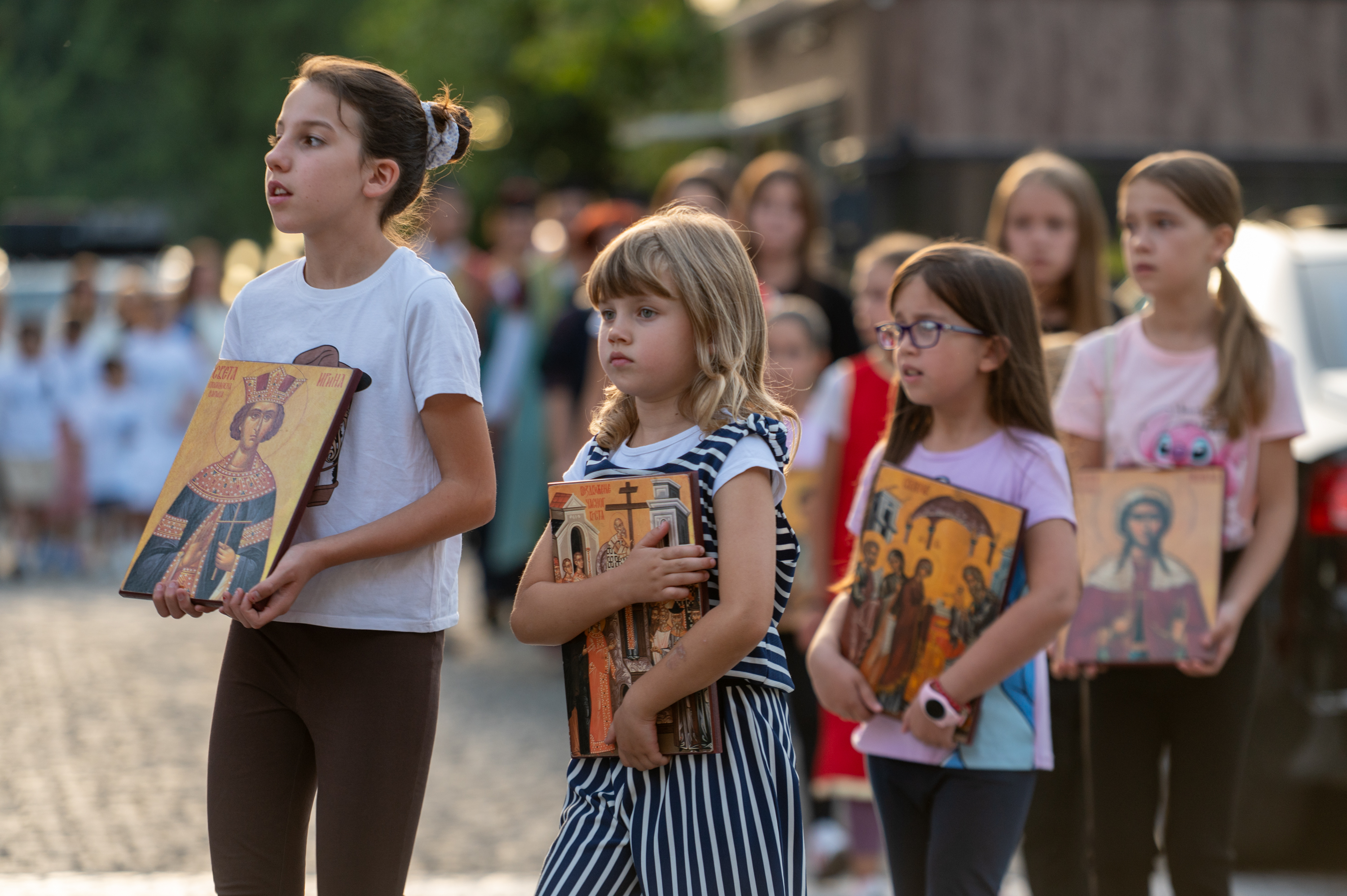 Solemn procession on Dormition feast in Kolašin