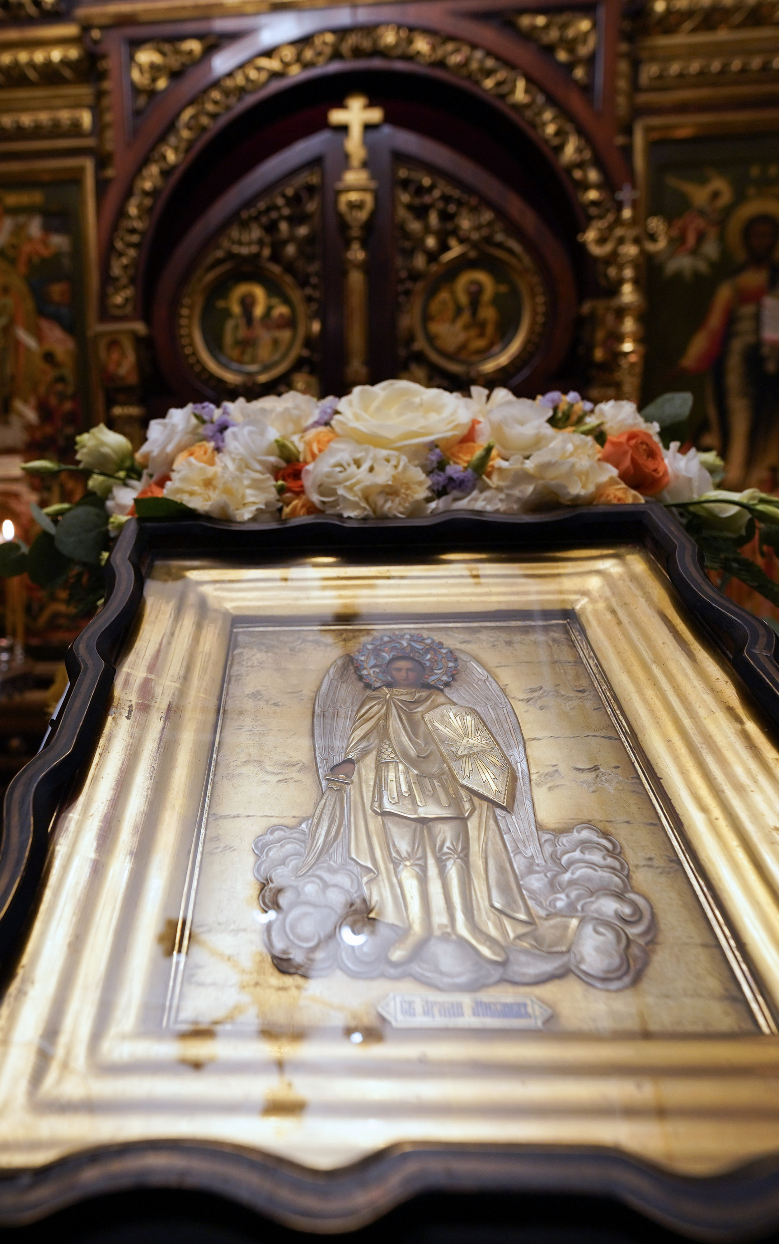 St. Michael the Archangel feast in St. Michael the Archangel Metropolitan chapel in Warsaw