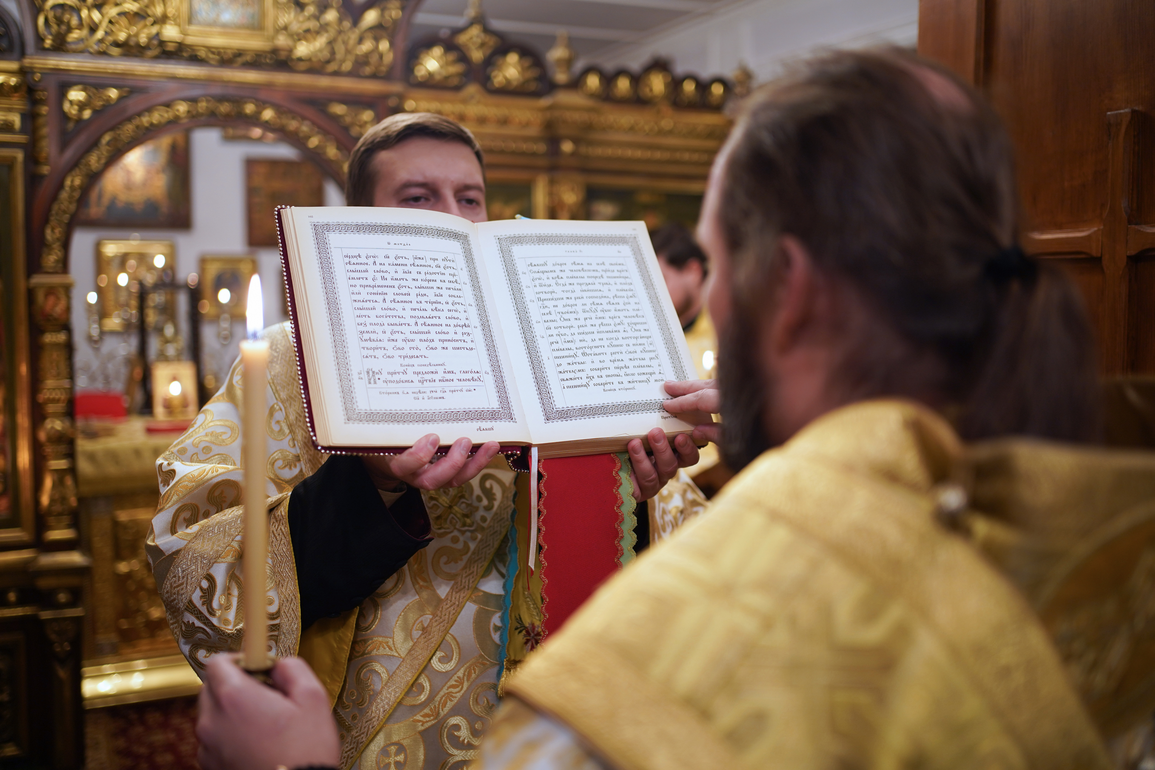 St. Michael the Archangel feast in St. Michael the Archangel Metropolitan chapel in Warsaw