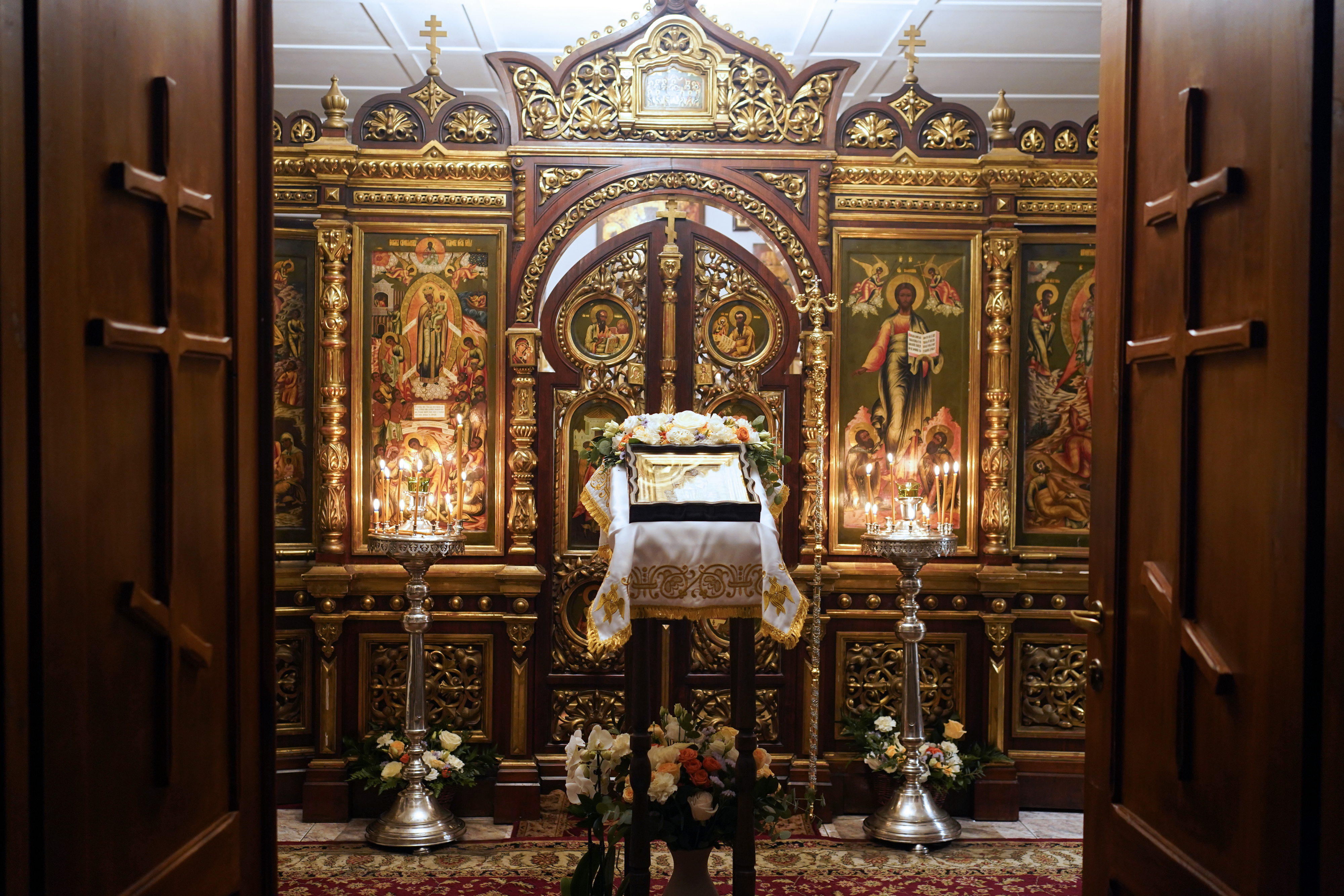 St. Michael the Archangel feast in St. Michael the Archangel Metropolitan chapel in Warsaw