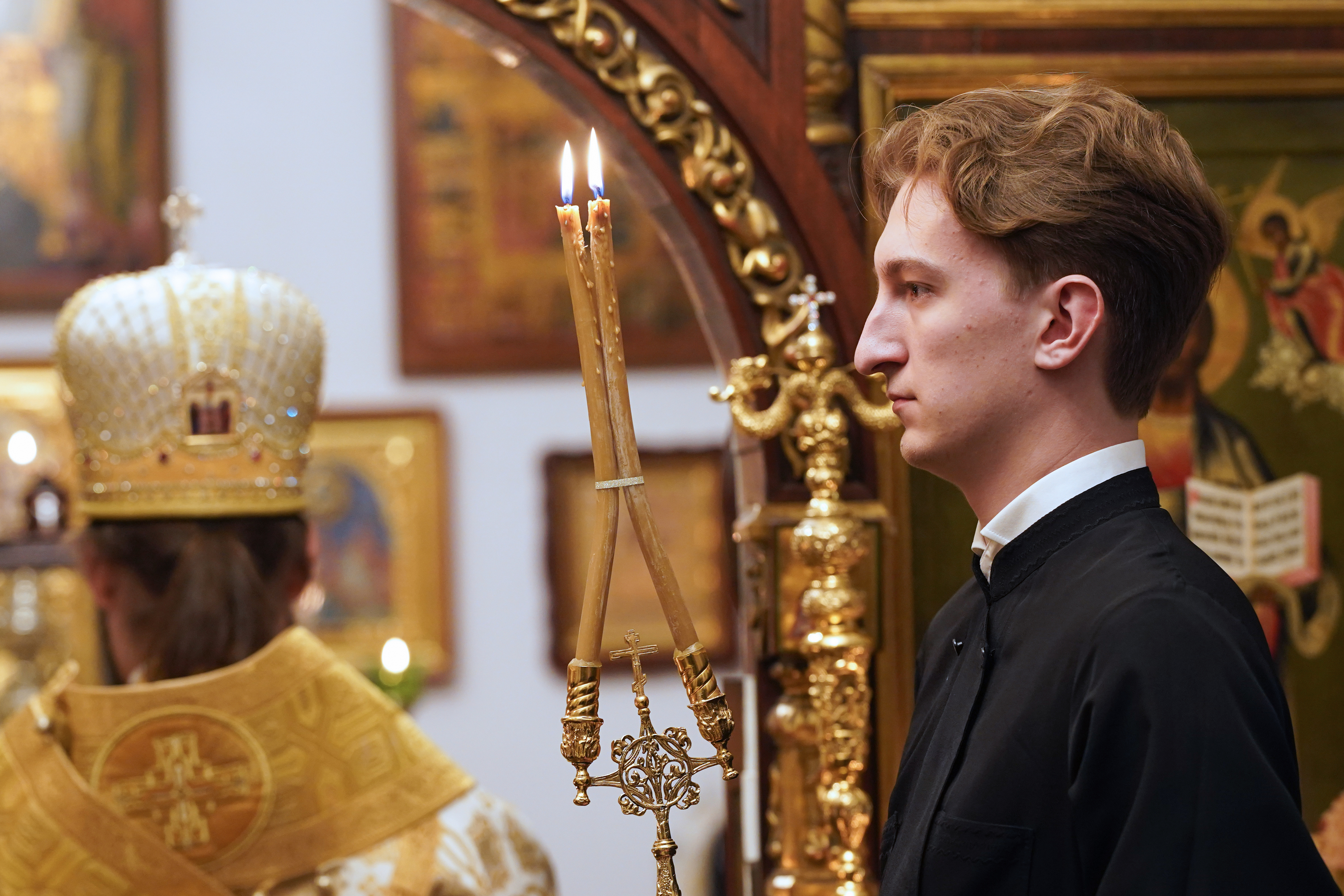 St. Michael the Archangel feast in St. Michael the Archangel Metropolitan chapel in Warsaw