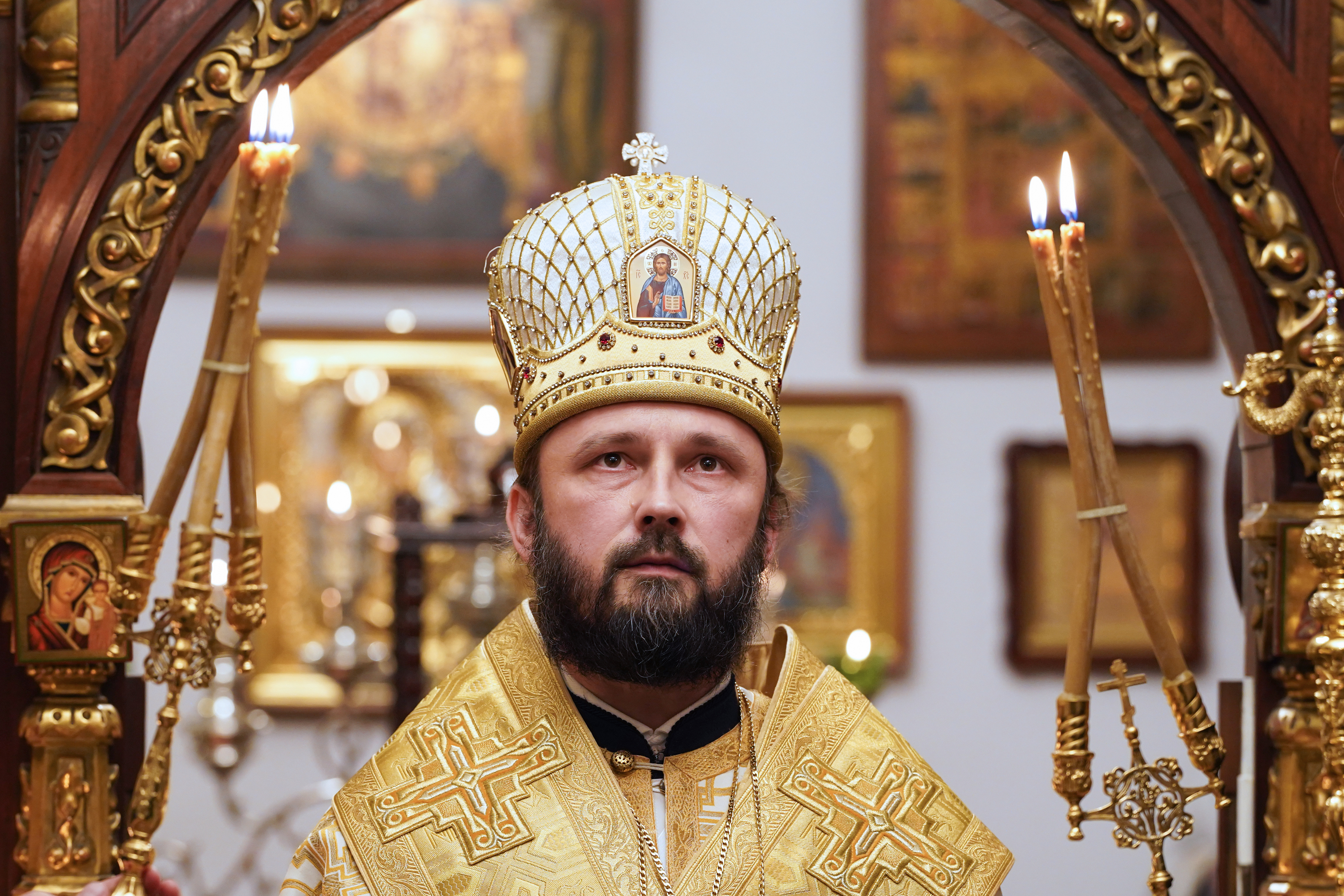 St. Michael the Archangel feast in St. Michael the Archangel Metropolitan chapel in Warsaw 