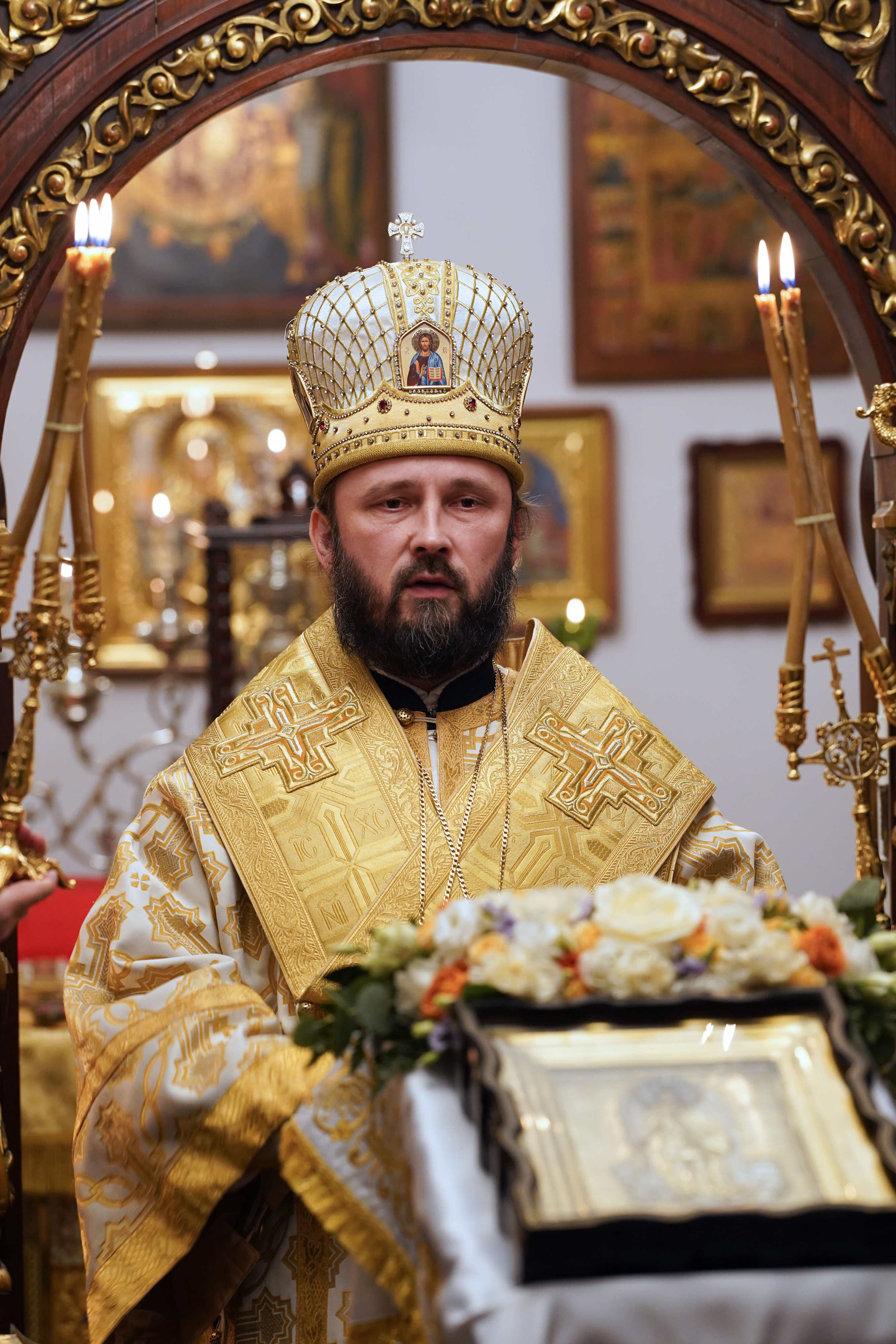 St. Michael the Archangel feast in St. Michael the Archangel Metropolitan chapel in Warsaw 