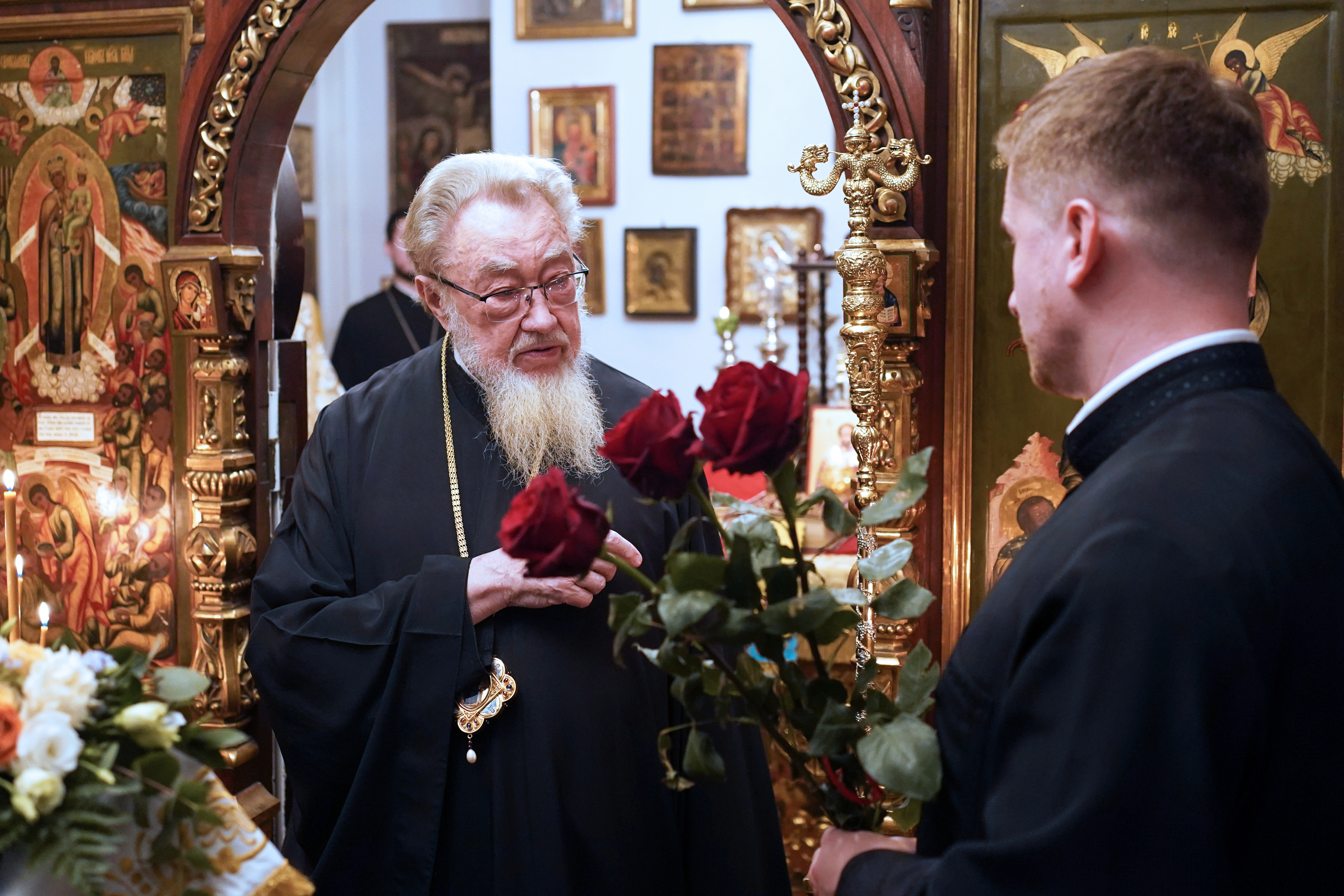 St. Michael the Archangel feast in St. Michael the Archangel Metropolitan chapel in Warsaw 