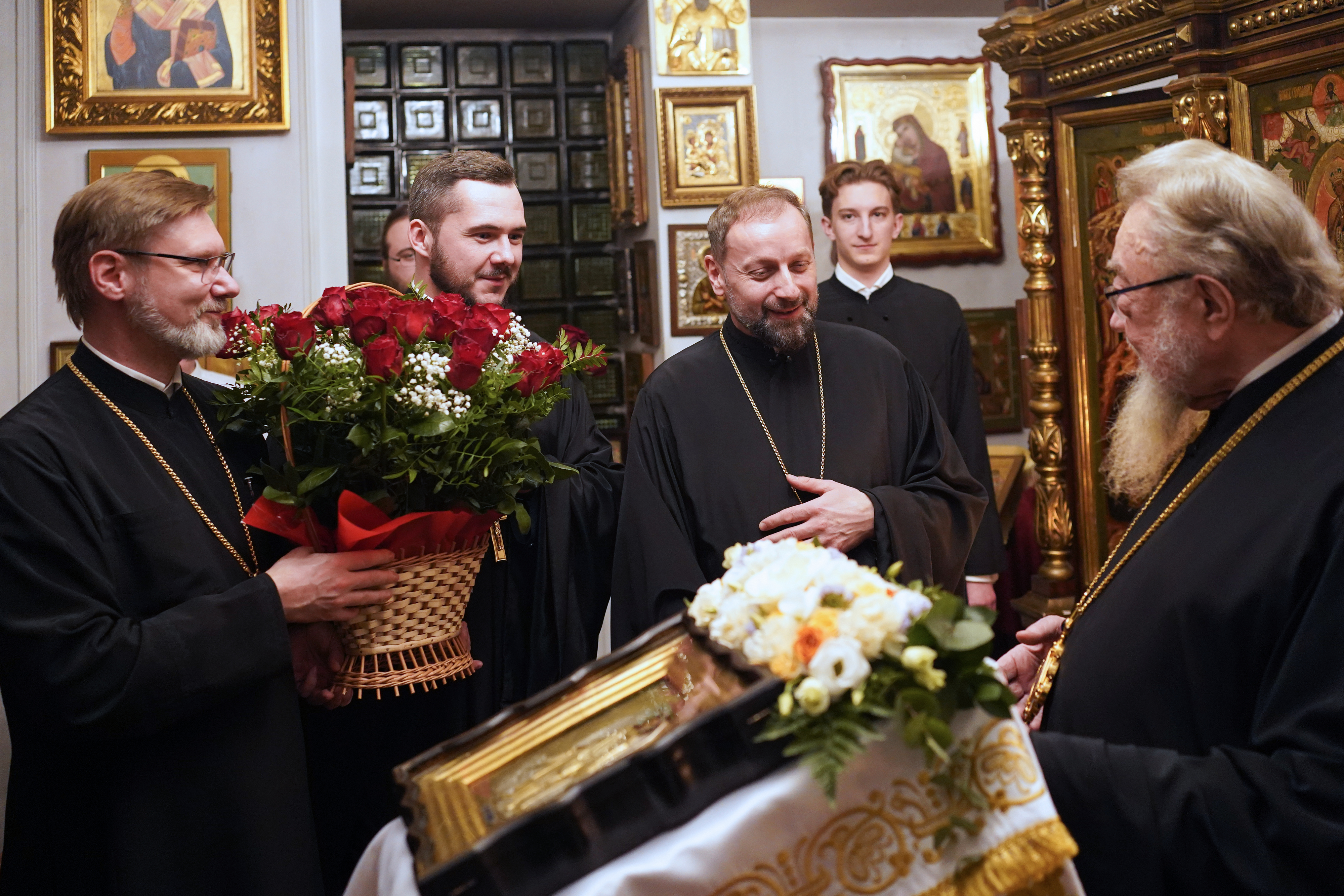 St. Michael the Archangel feast in St. Michael the Archangel Metropolitan chapel in Warsaw 
