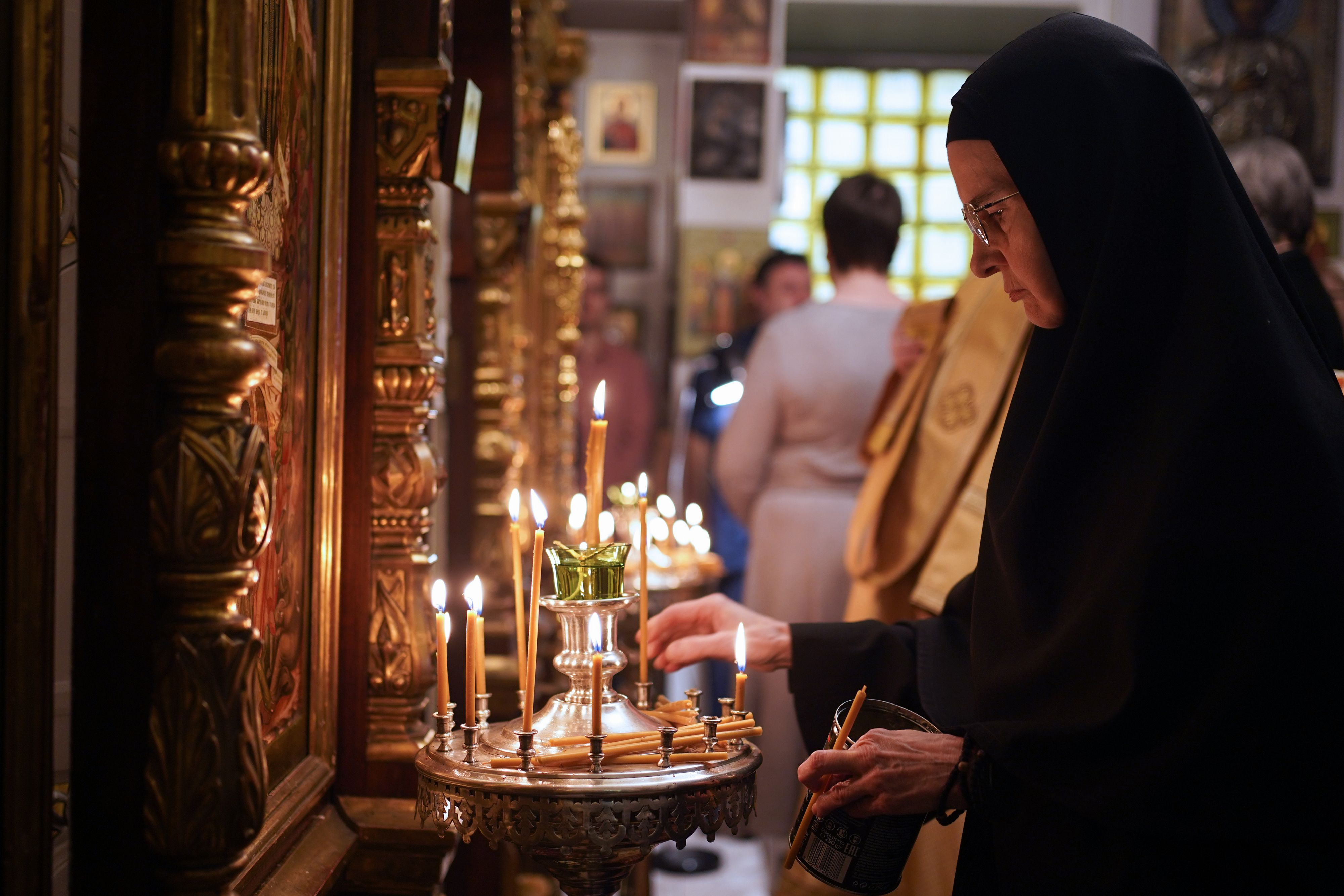St. Michael the Archangel feast in St. Michael the Archangel Metropolitan chapel in Warsaw 