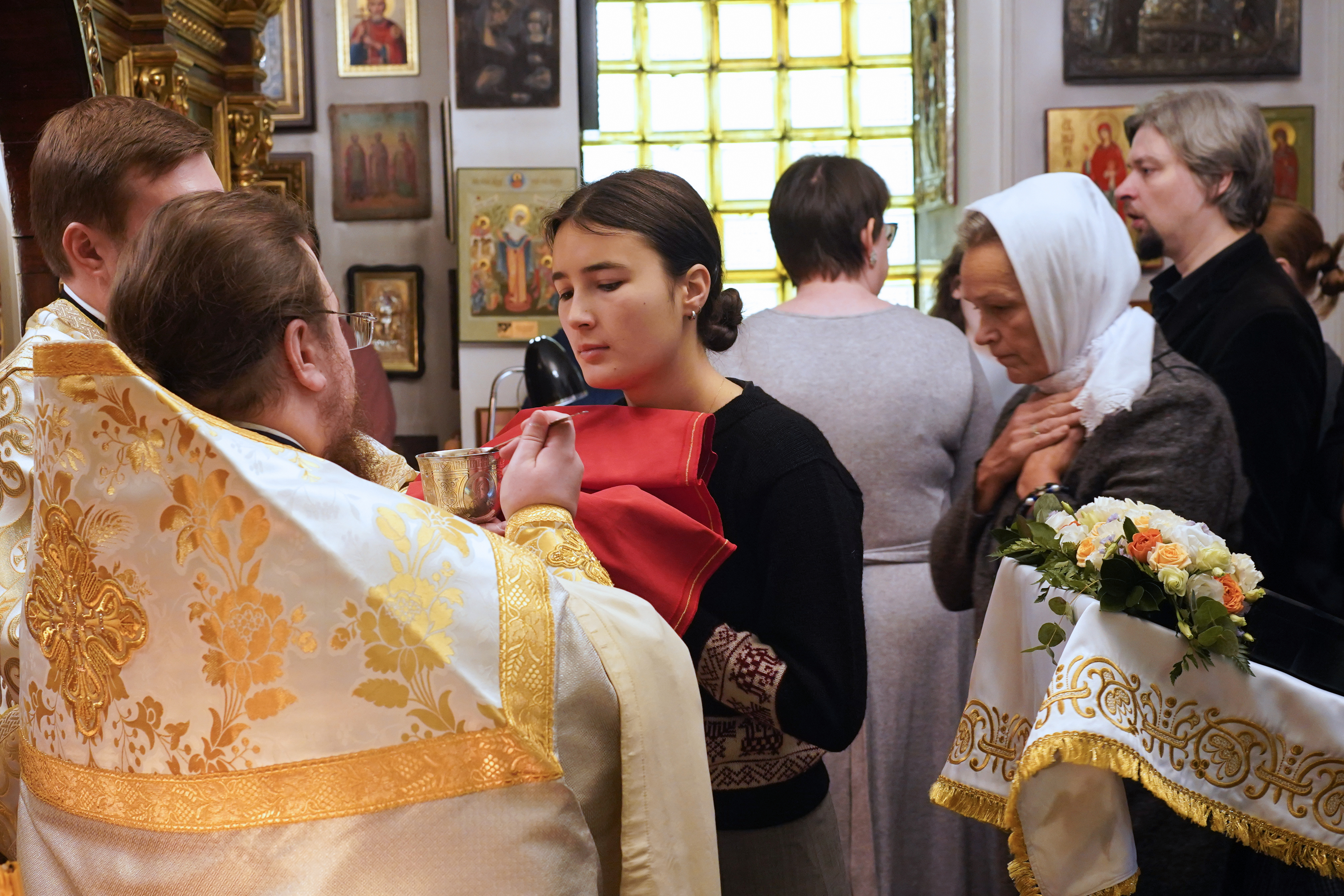St. Michael the Archangel feast in St. Michael the Archangel Metropolitan chapel in Warsaw