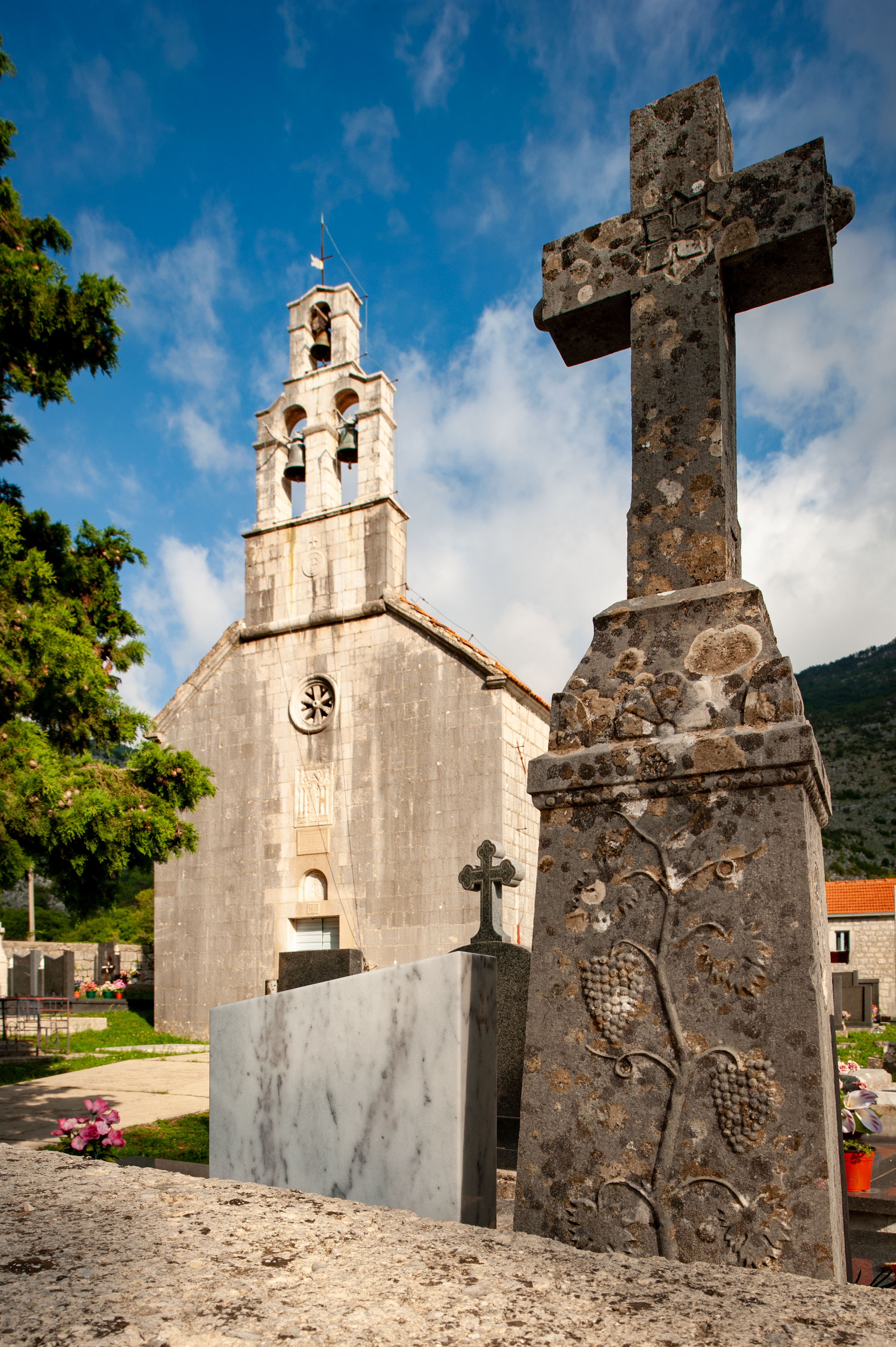 St. Nicholas Church and graveyard, Kruševice, Montenegro