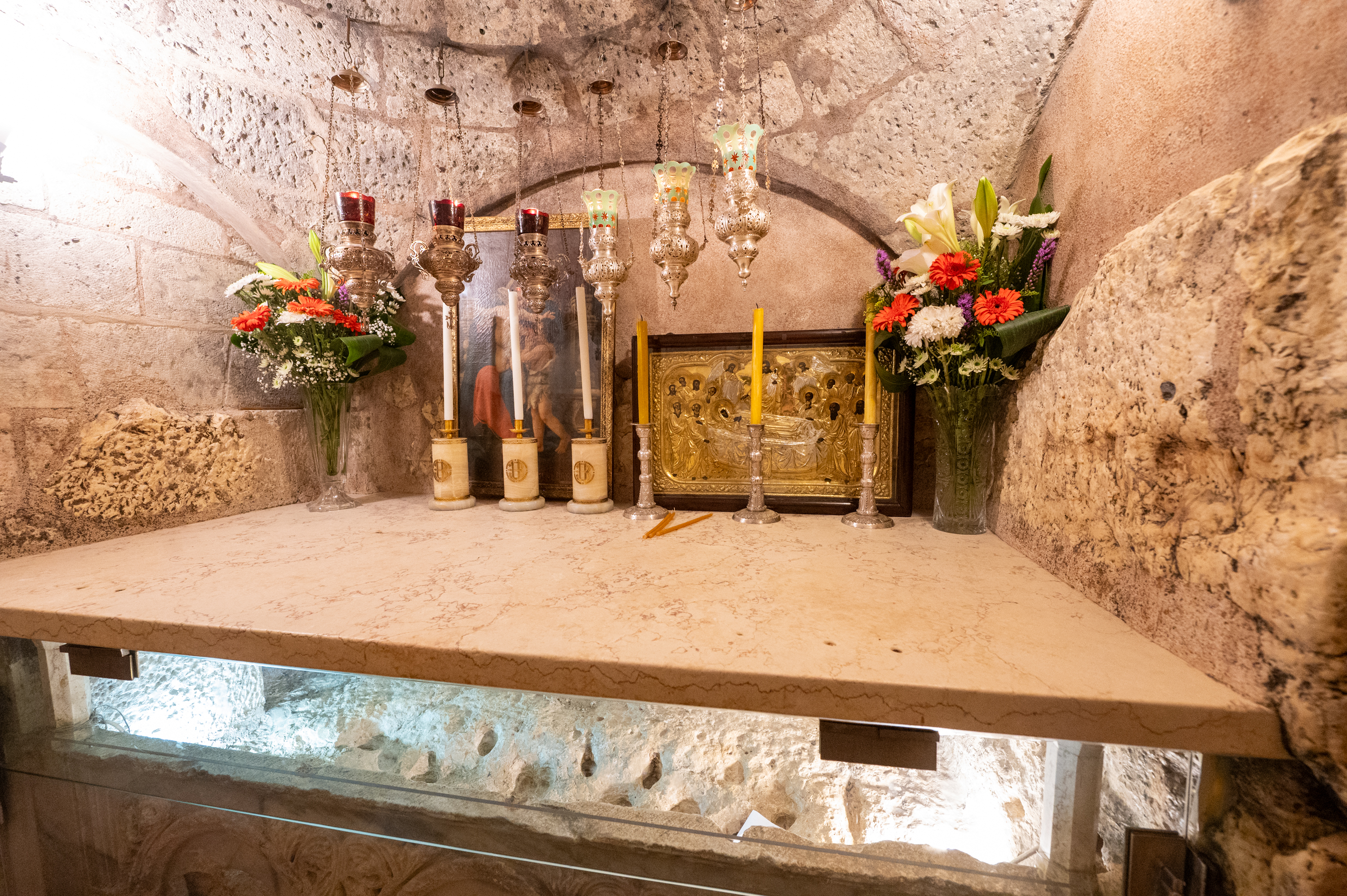 The tomb of the Mother of God in Jerusalem