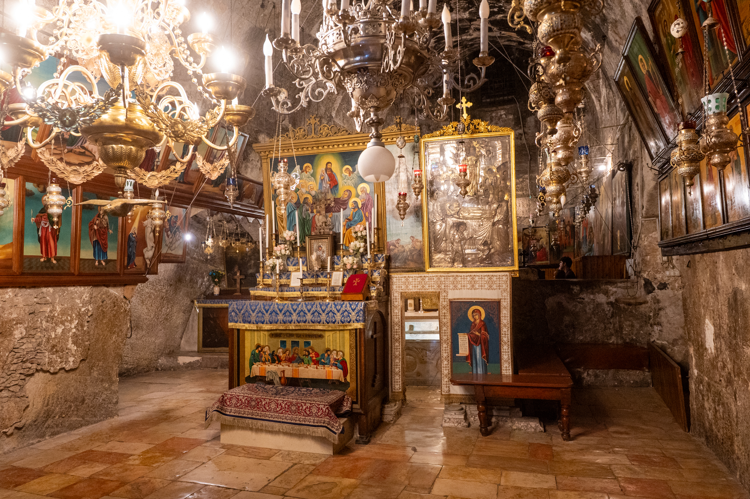 The tomb of the Mother of God in Jerusalem