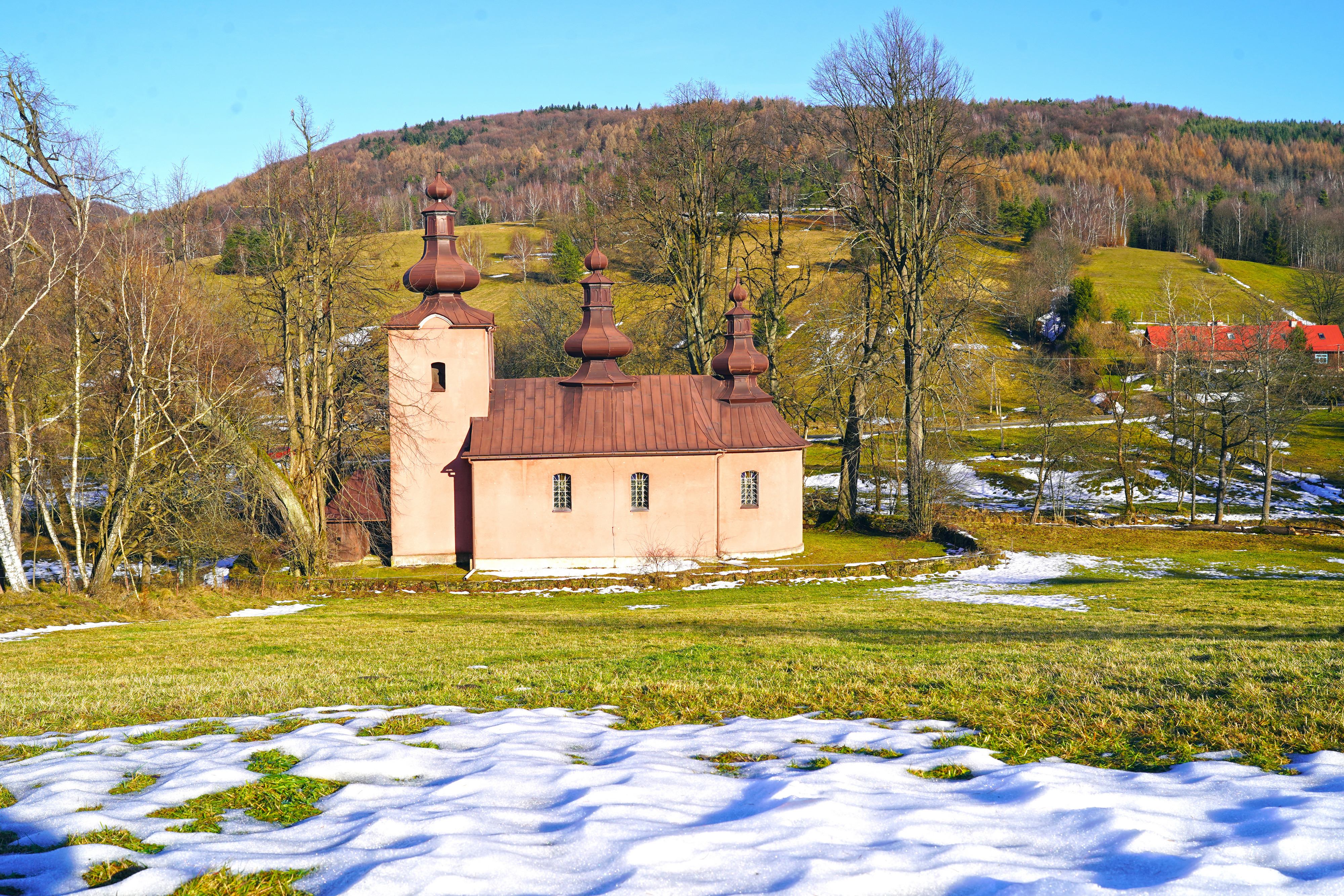 The Orthodox church in Blechnarka 
