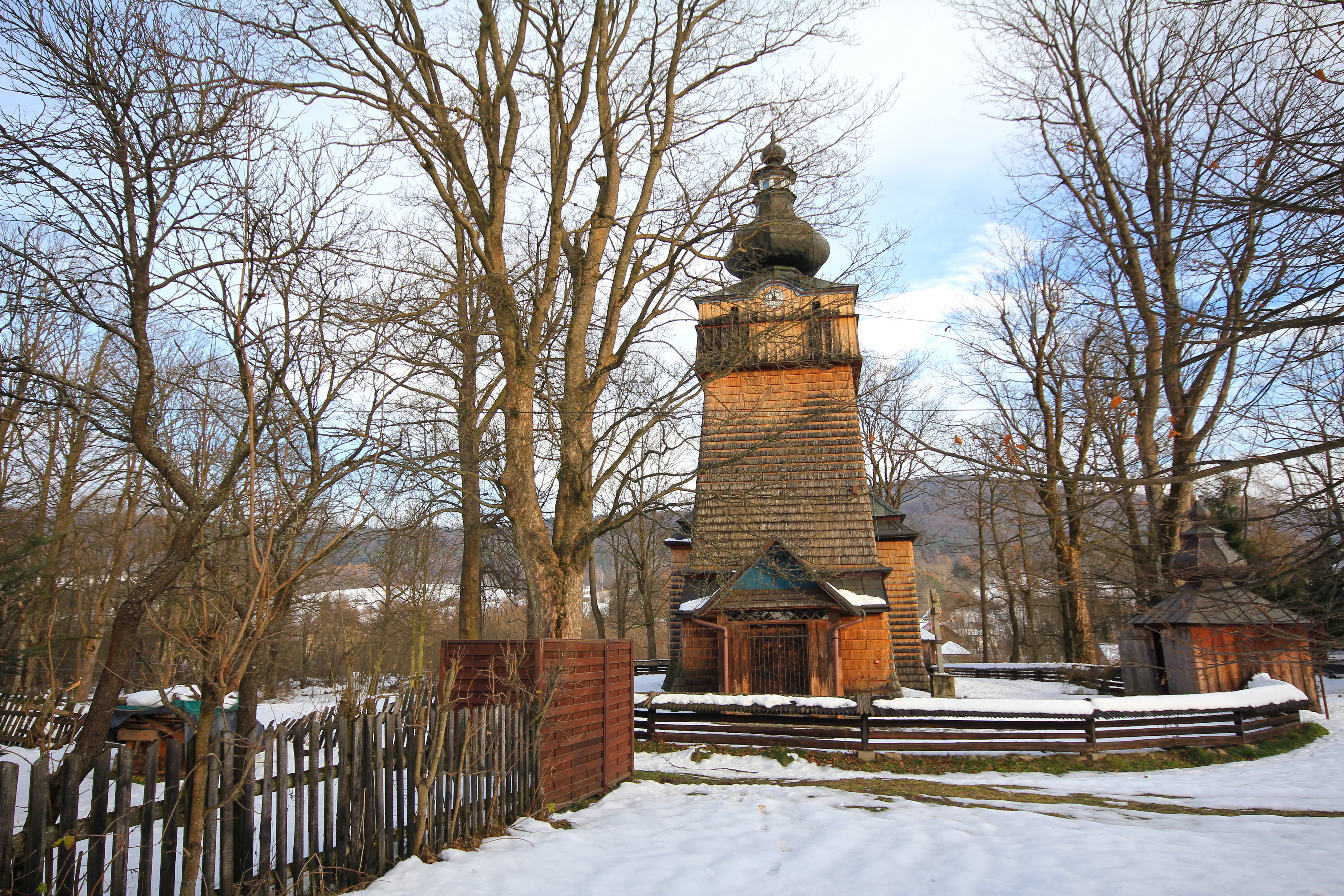 The Orthodox church in Hańczowa
