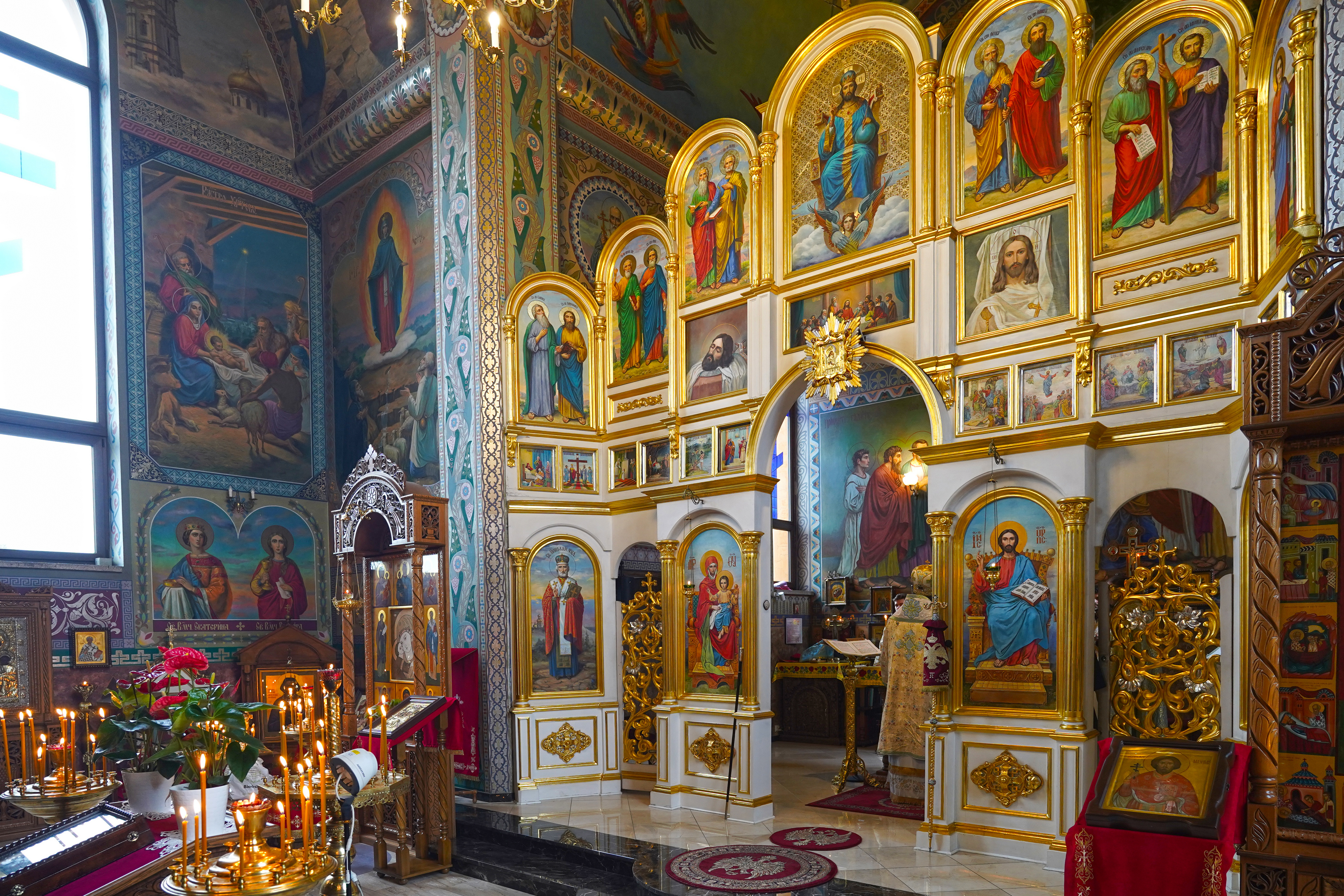 The Divine Liturgy in the Holy Trinity church in Gorlice