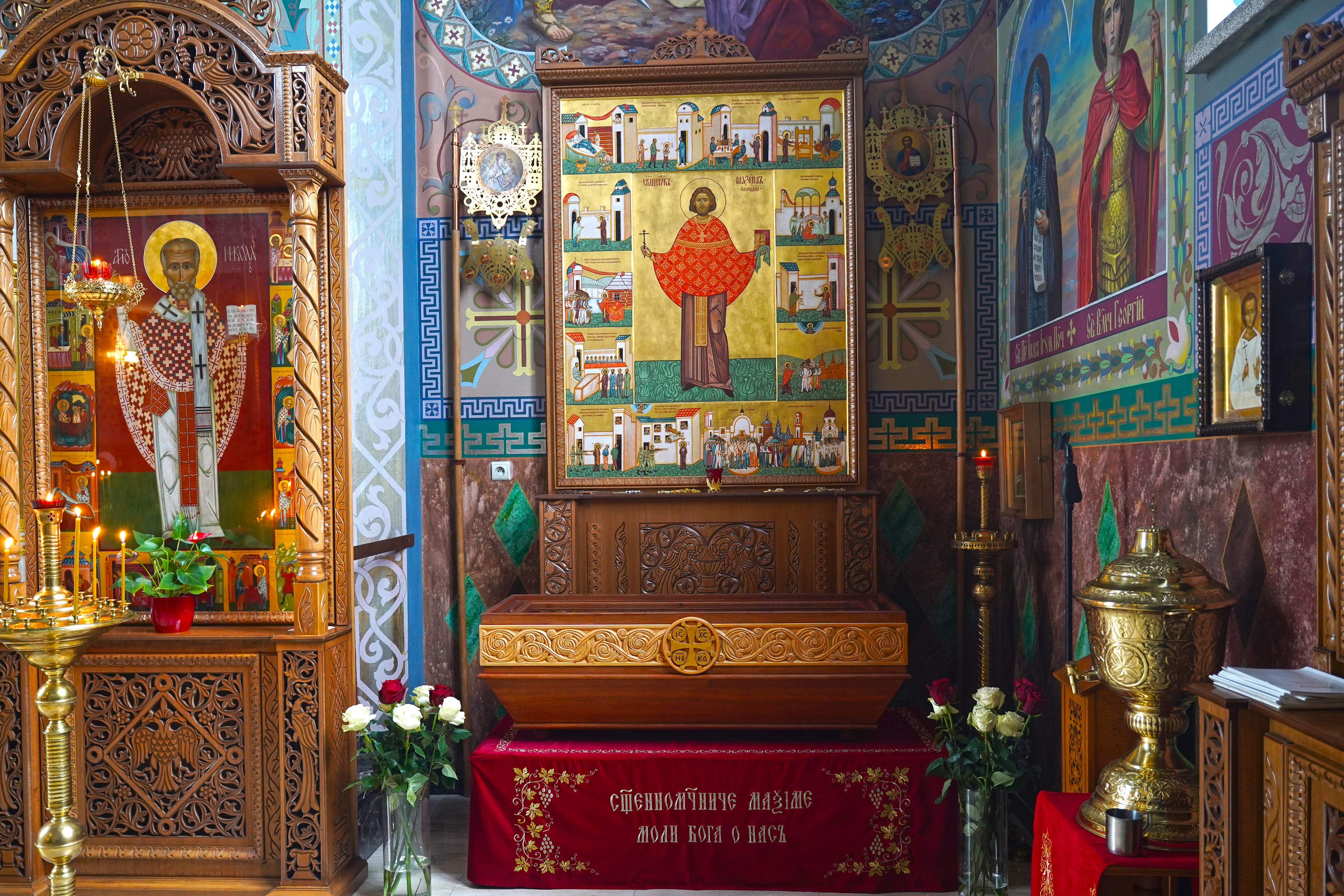 The Divine Liturgy in the Holy Trinity church in Gorlice