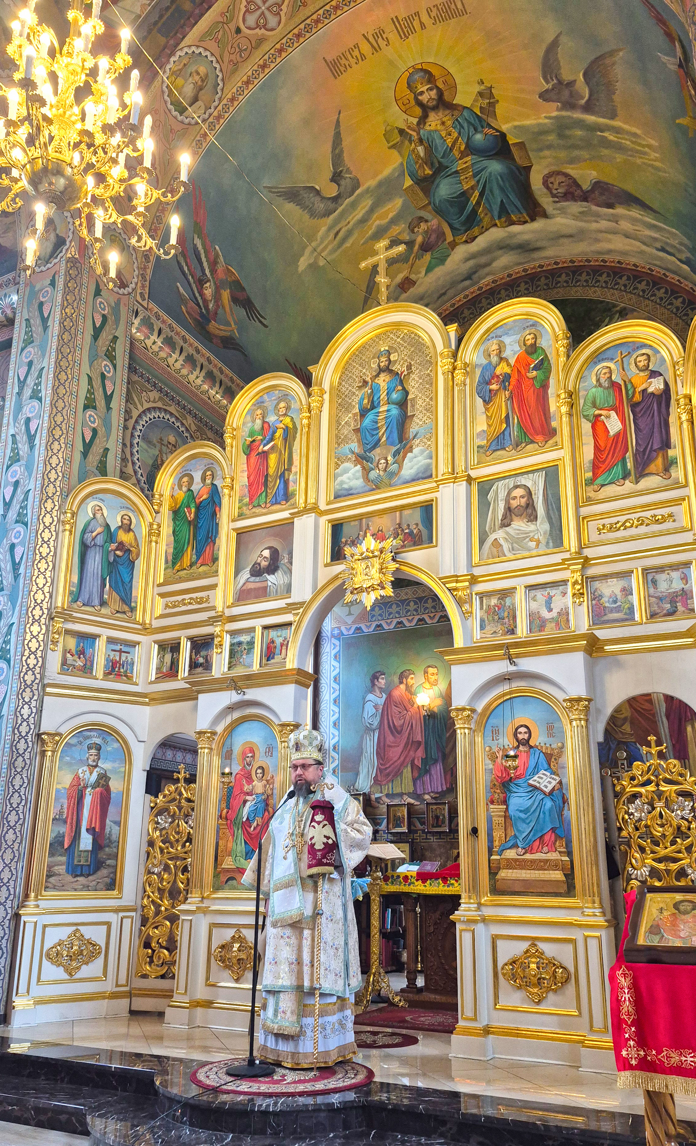 The Divine Liturgy in the Holy Trinity church in Gorlice