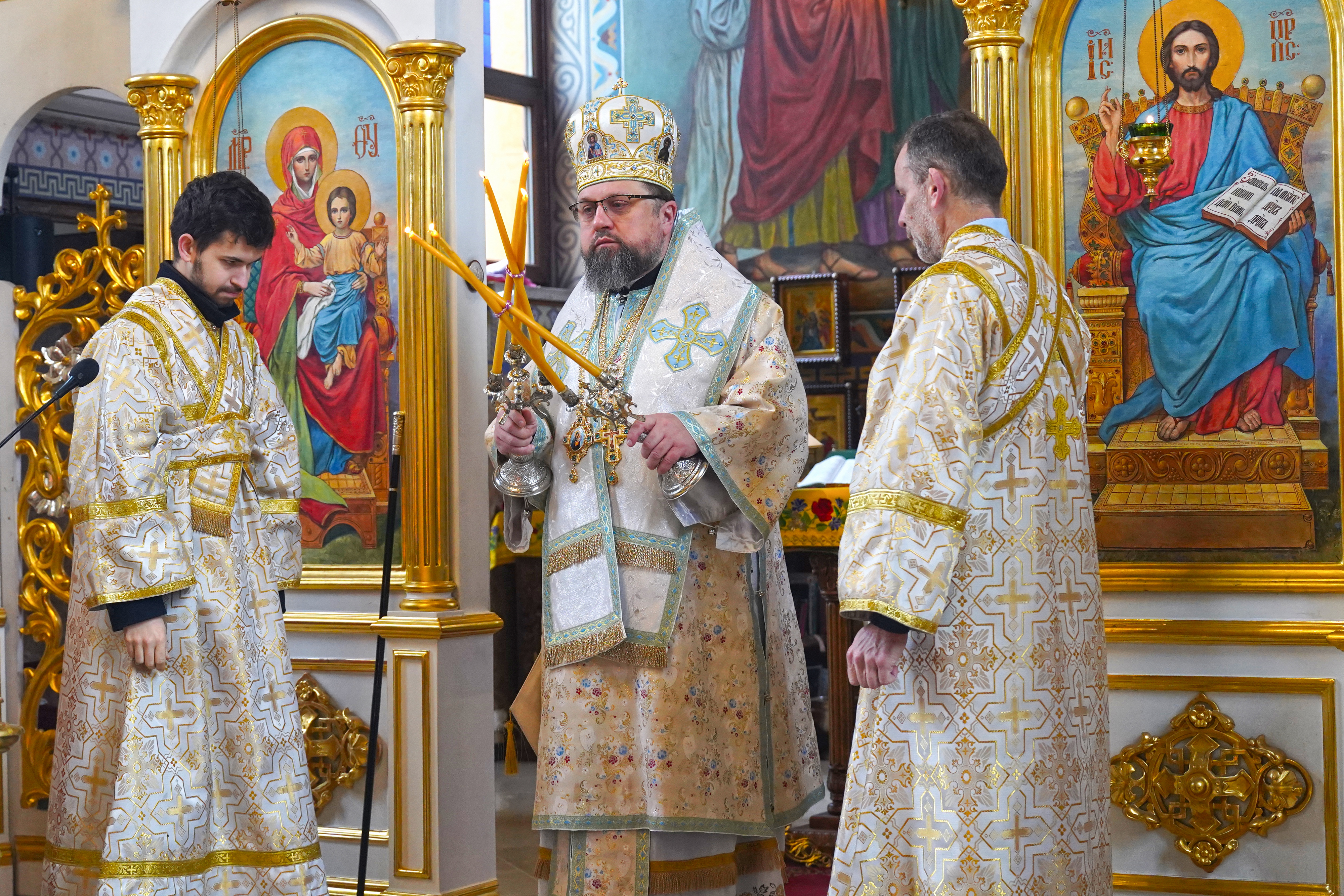 The Divine Liturgy in the Holy Trinity church in Gorlice