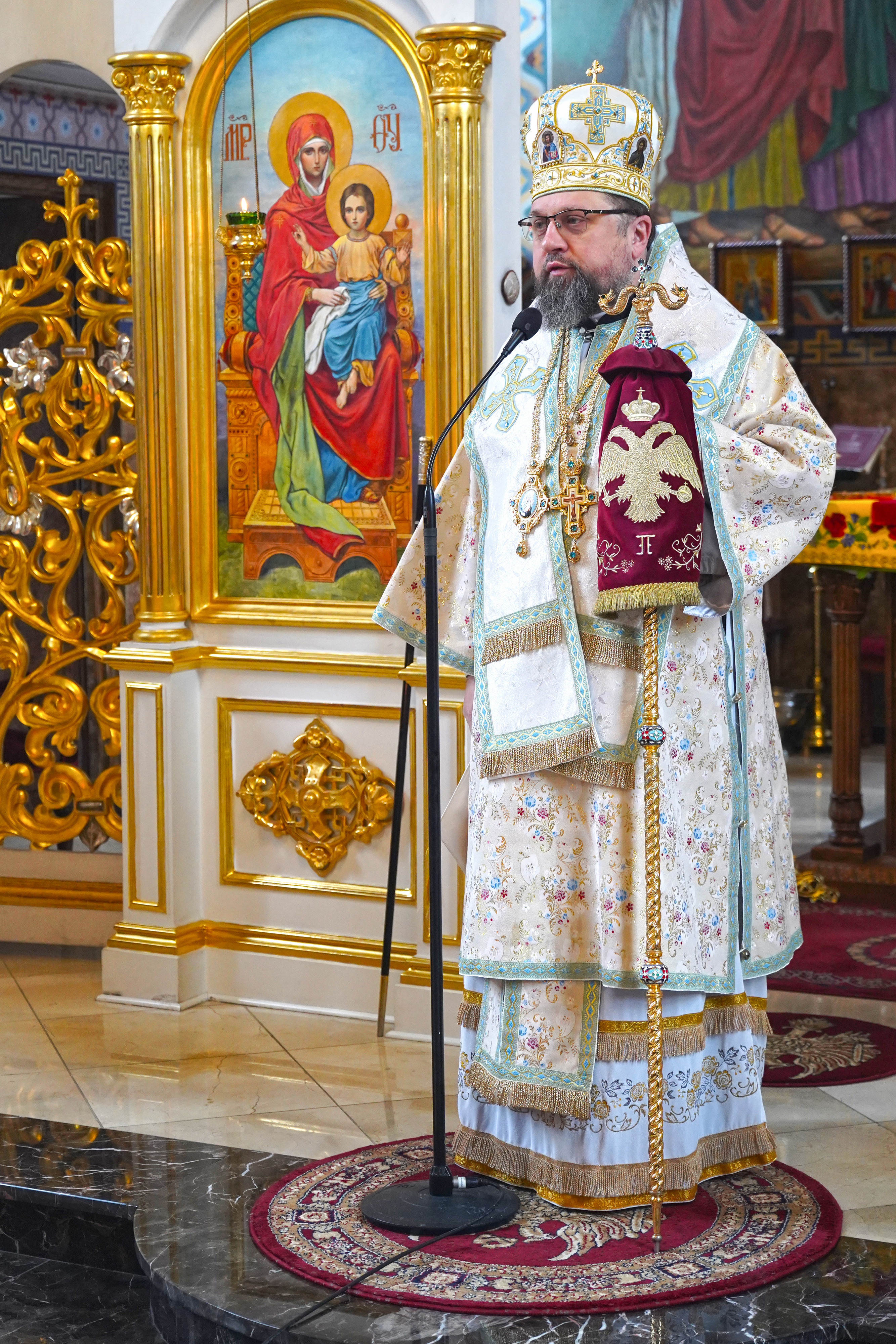 The Divine Liturgy in the Holy Trinity church in Gorlice