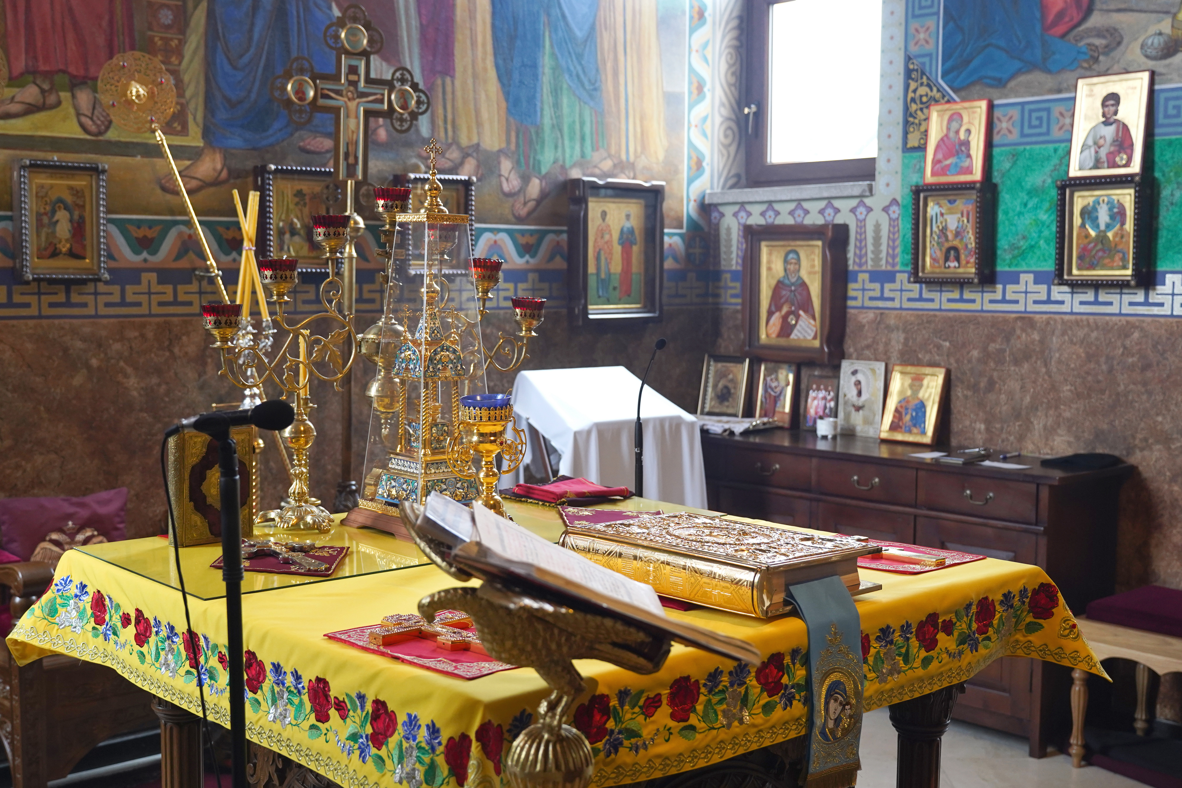 The Divine Liturgy in the Holy Trinity church in Gorlice 
