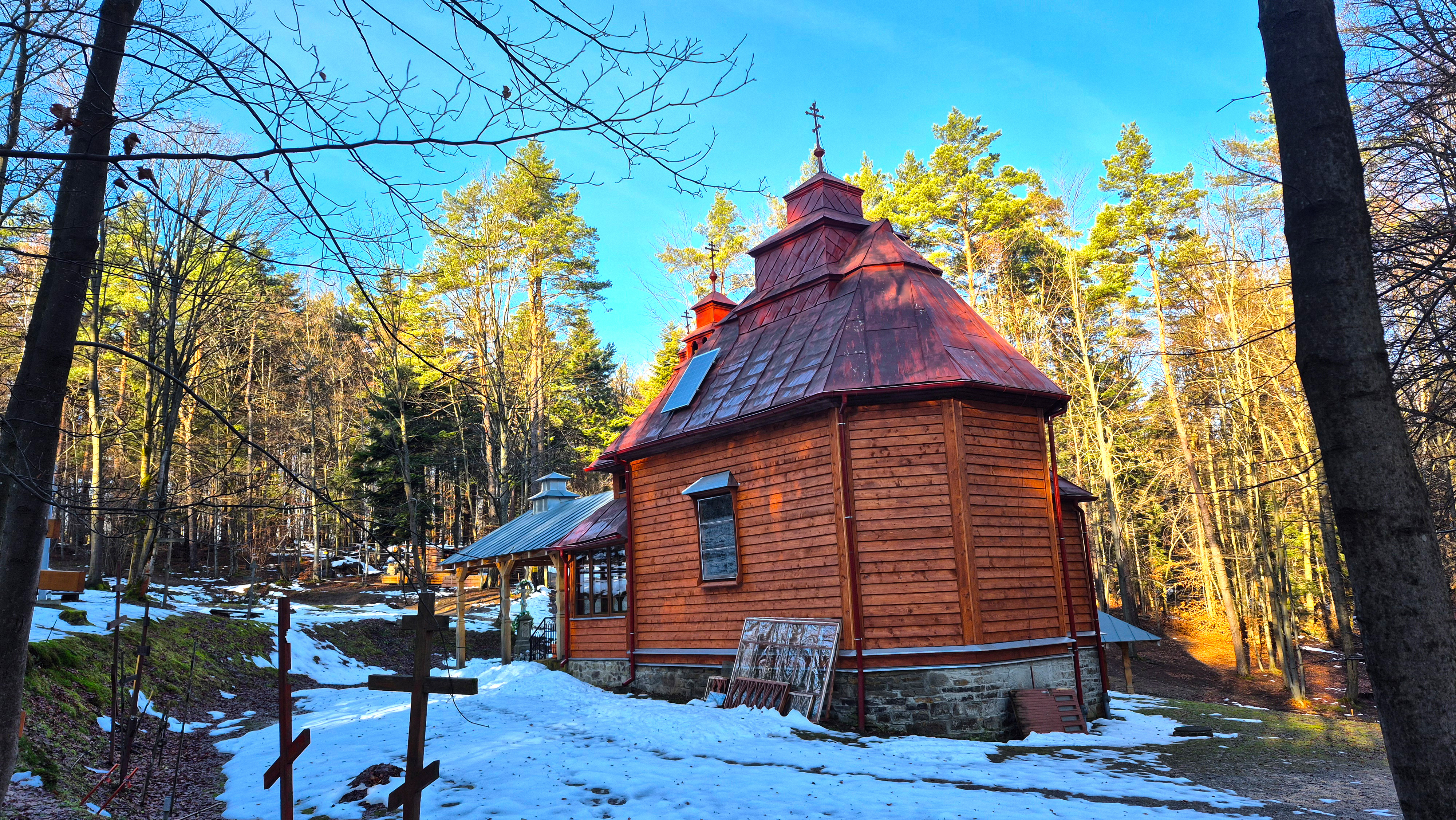 The former Orthodox church on Mountain Jawor