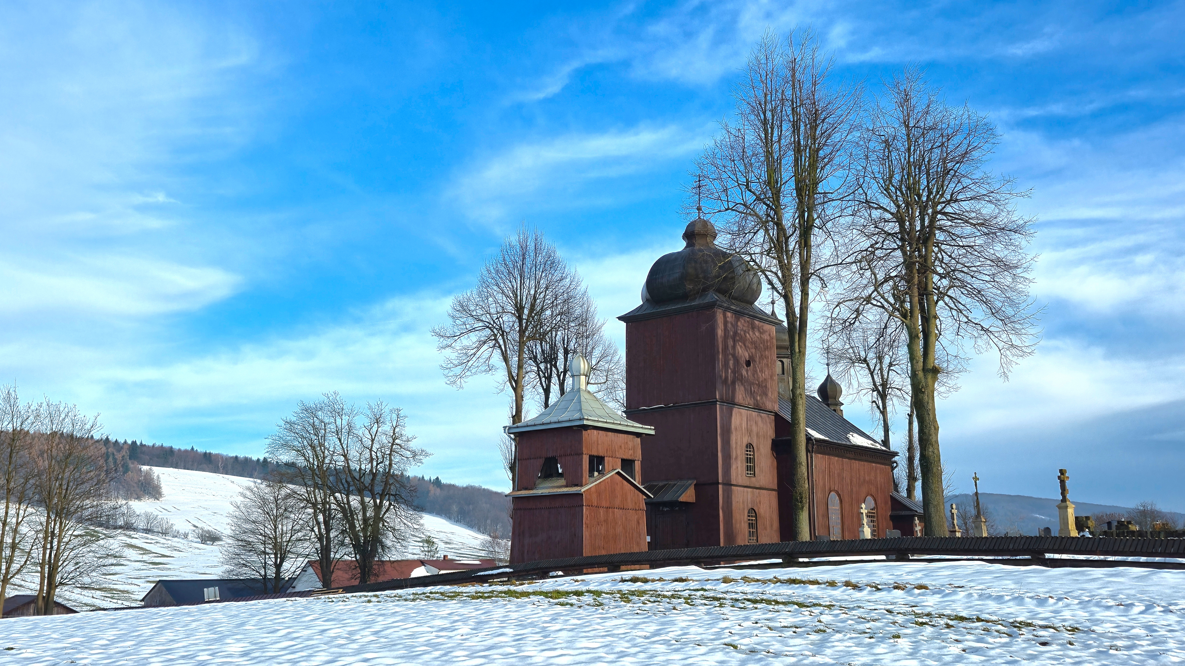 The Orthodox church in Konieczna