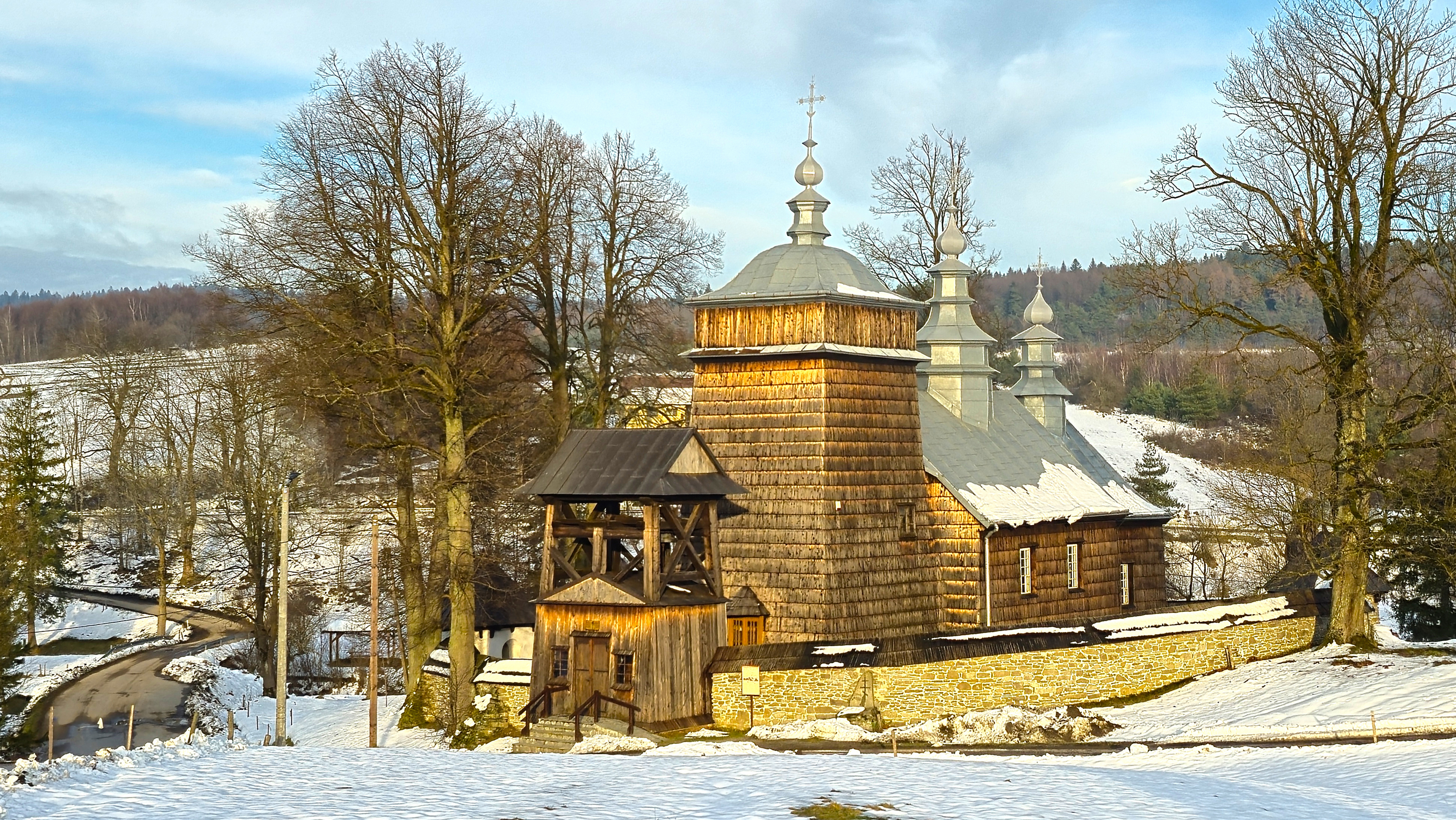 The Orthodox church in Żdynia