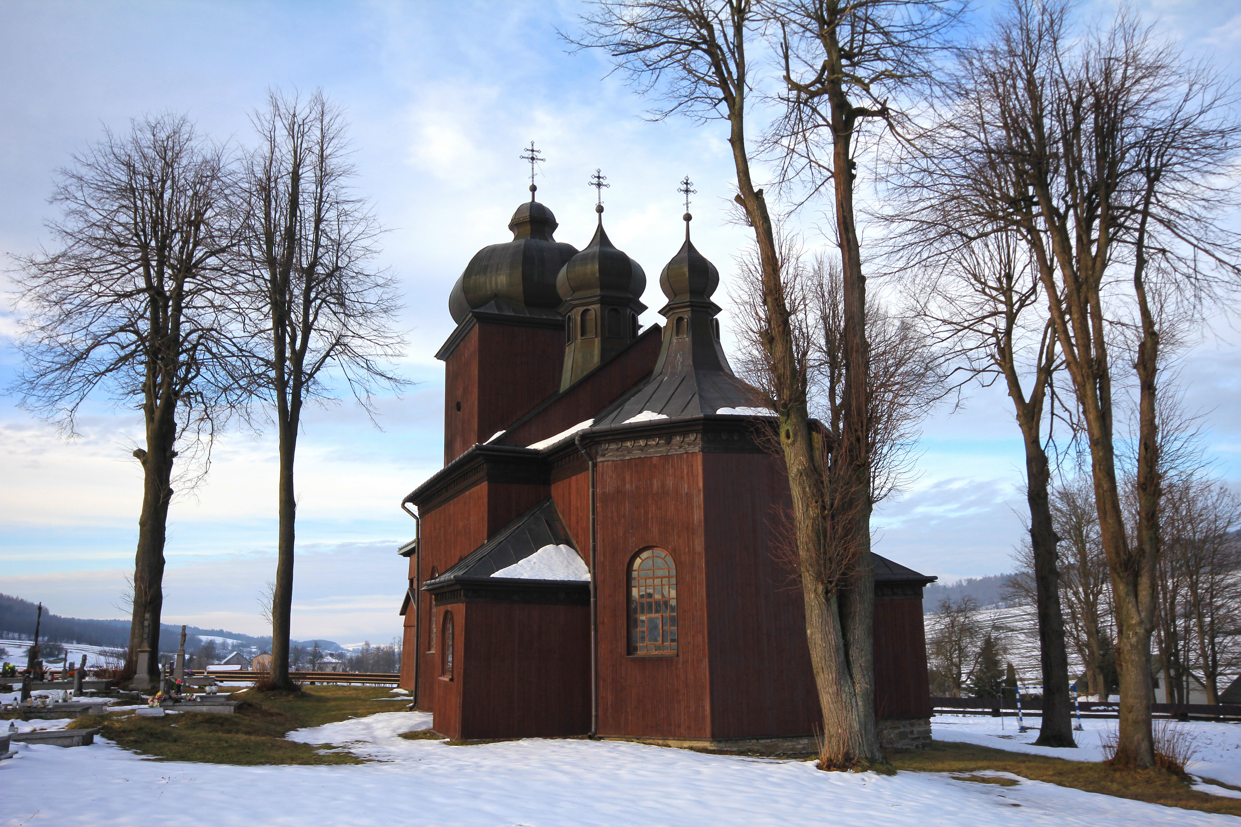 The Orthodox church in Konieczna 