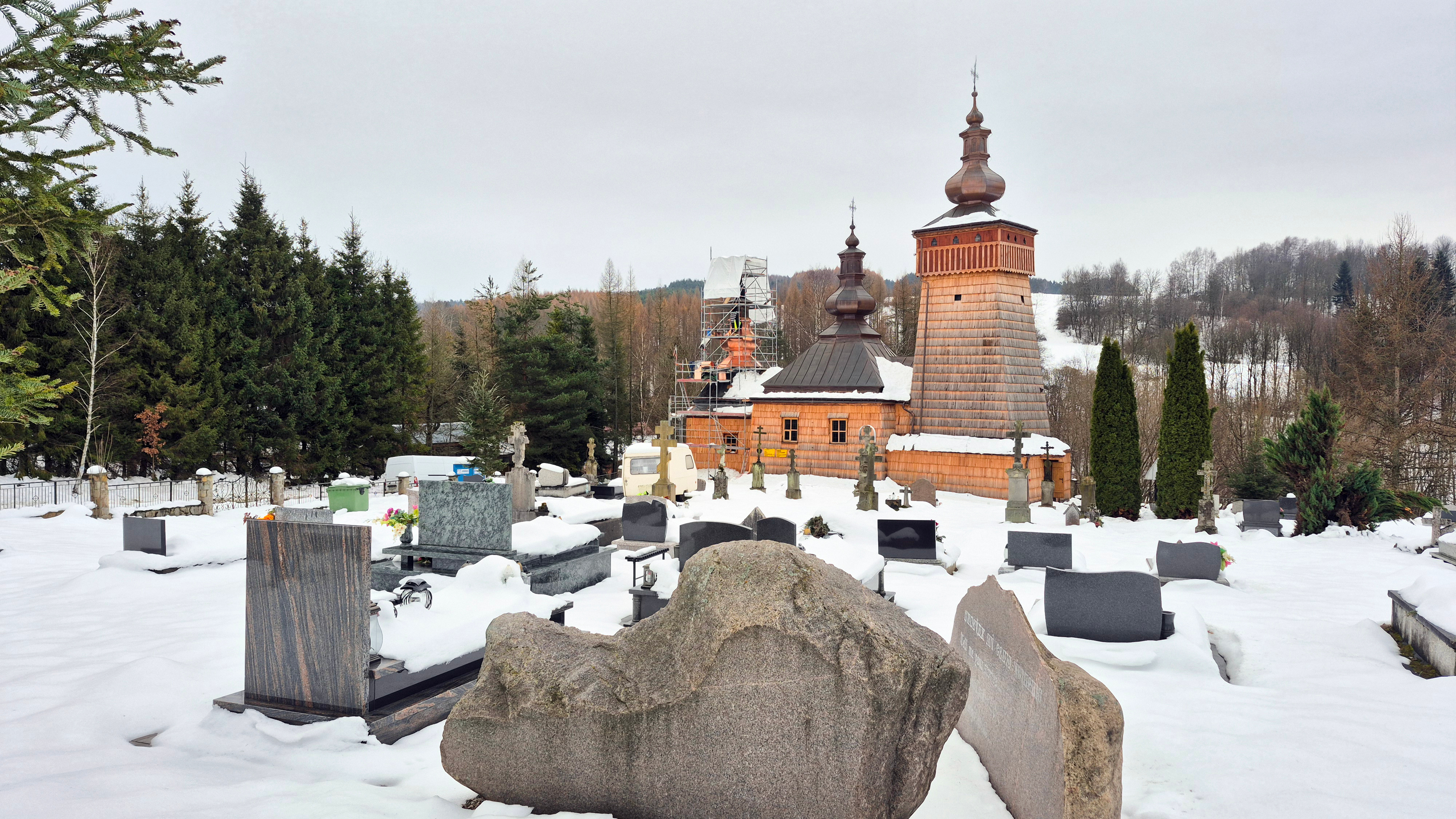 The Orthodox church in Leszczyny
