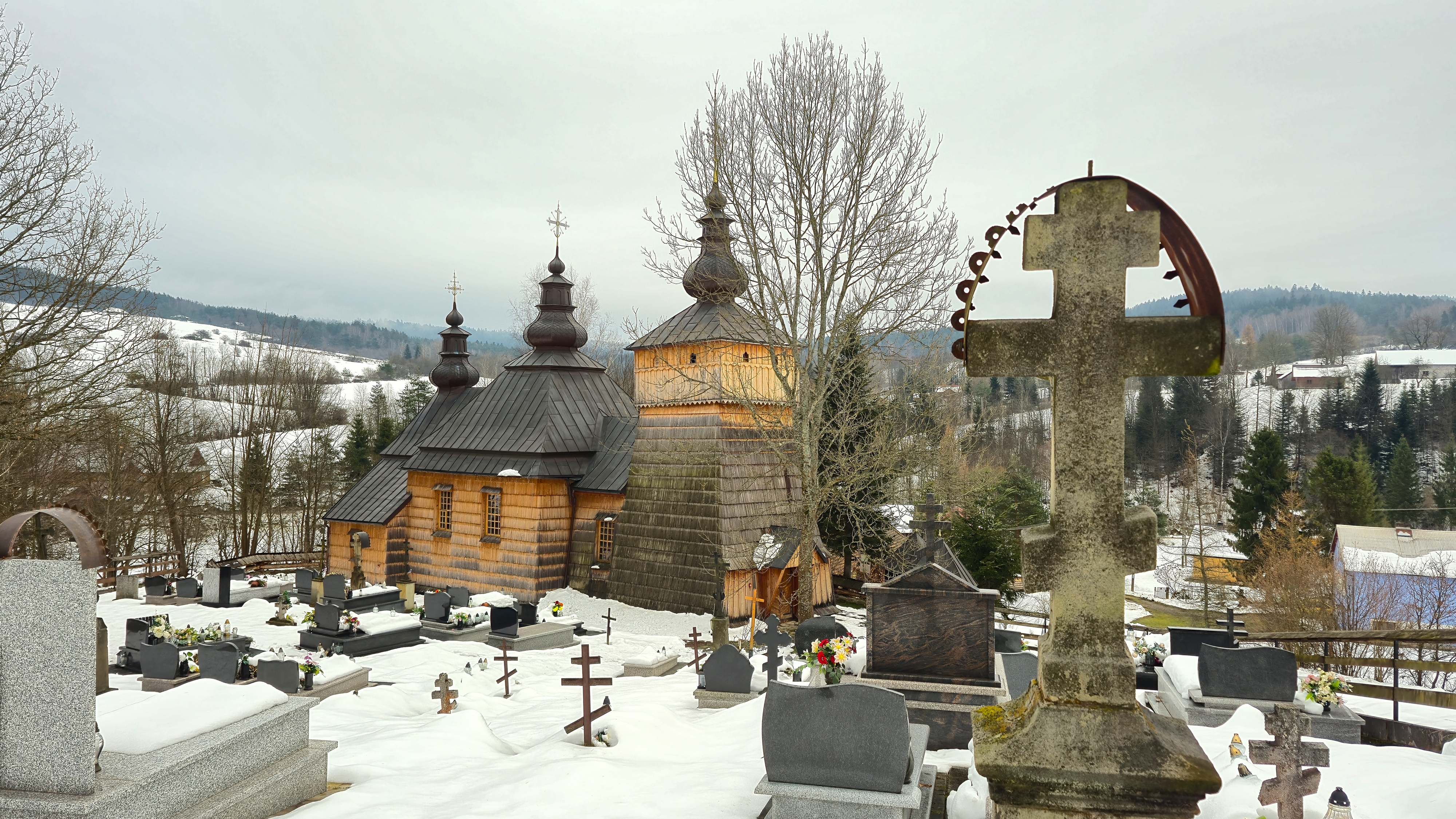 The Orthodox church in Kunkowa