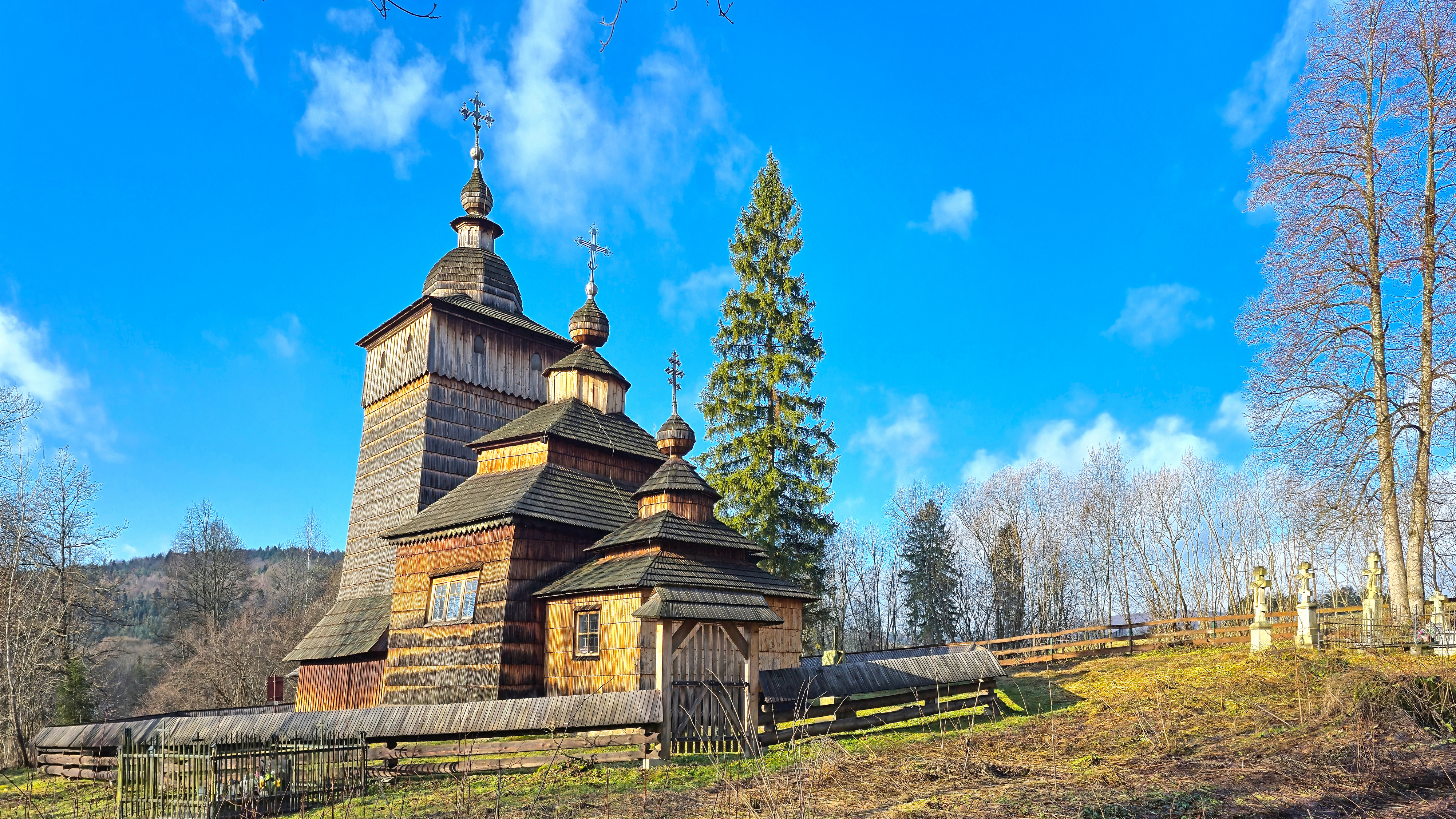 The Orthodox church in Wołowiec