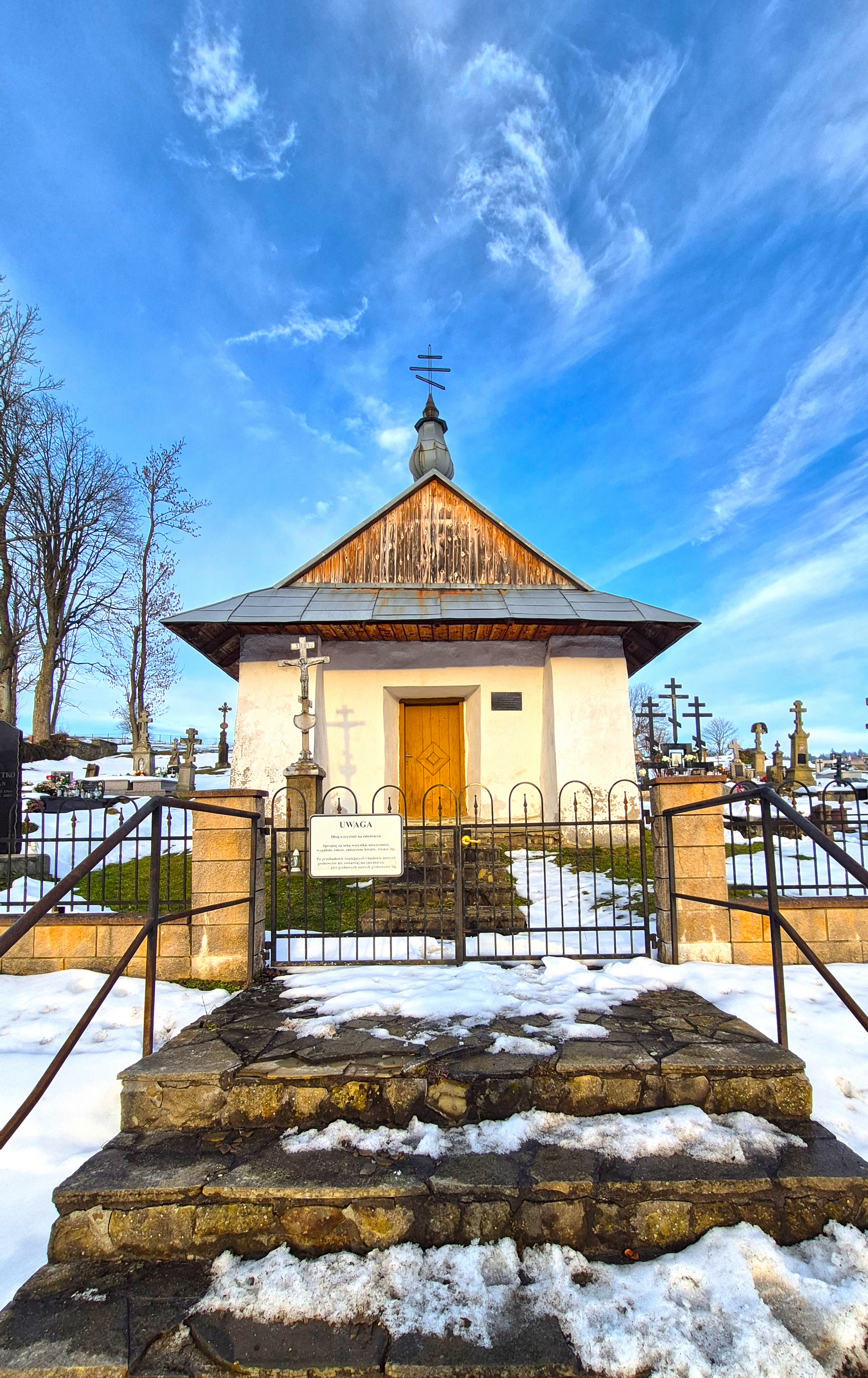 The cementary Orthodox chapel in Żdynia