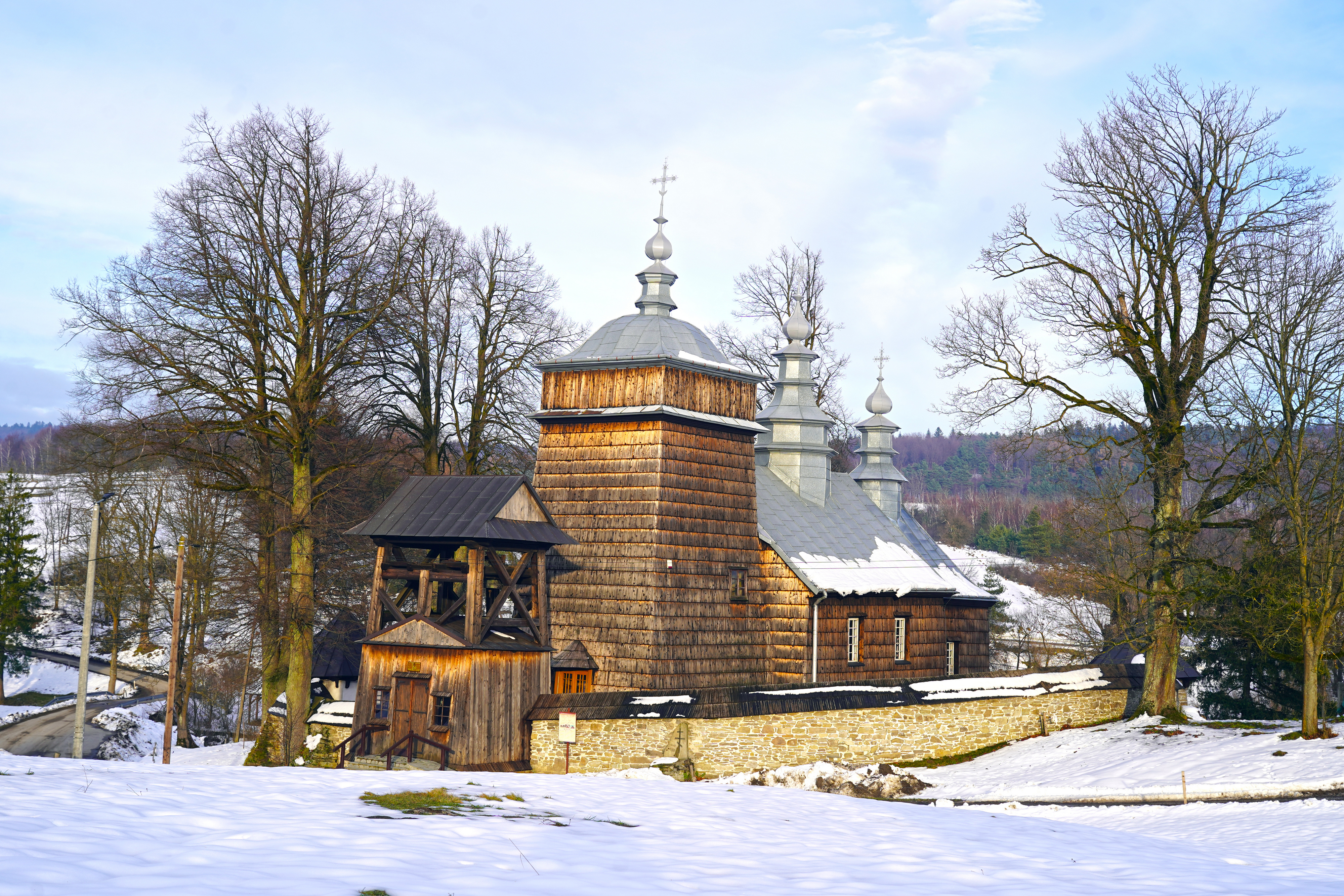 The Orthodox church in Żdynia