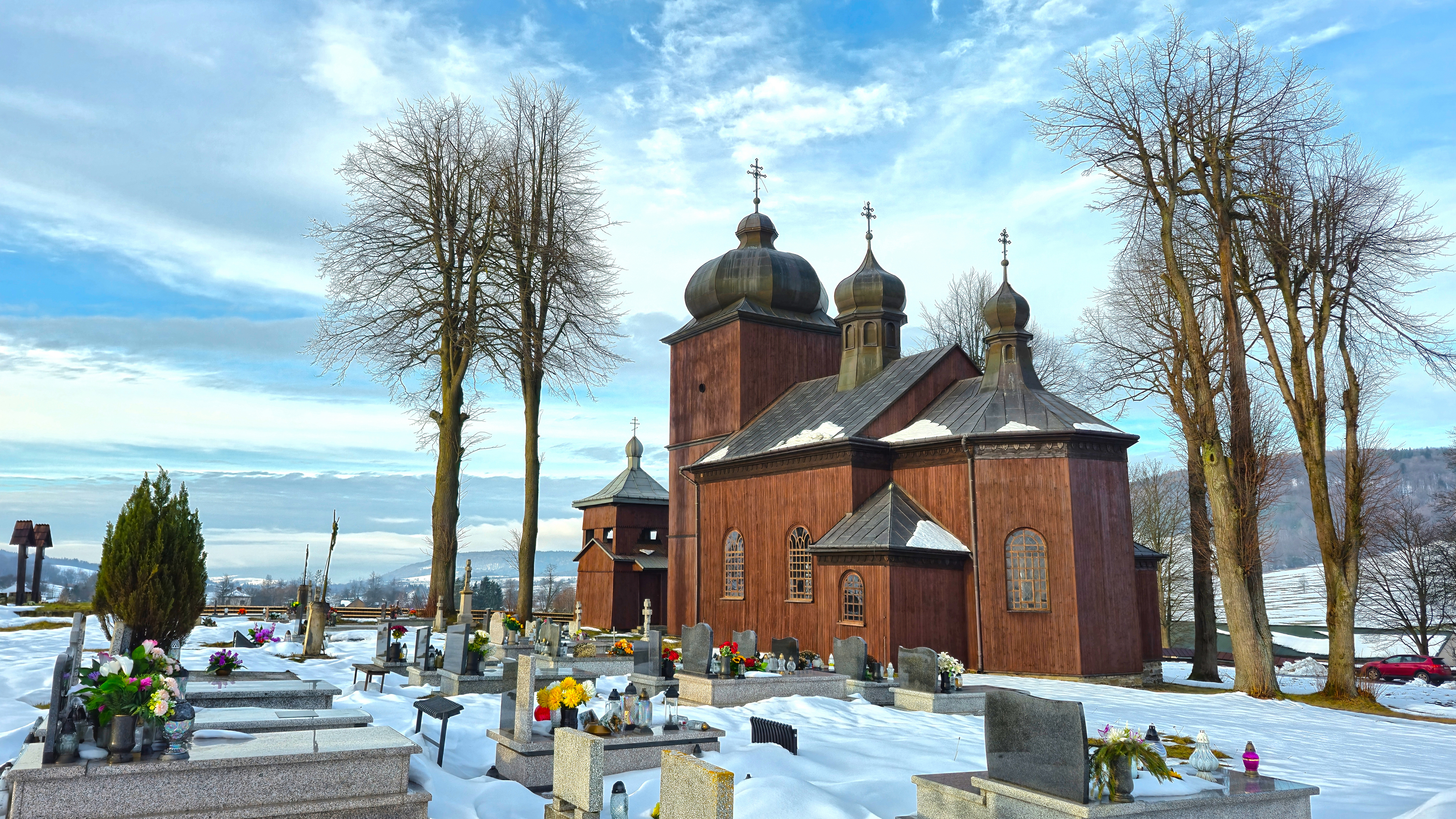 The Orthodox church in Konieczna