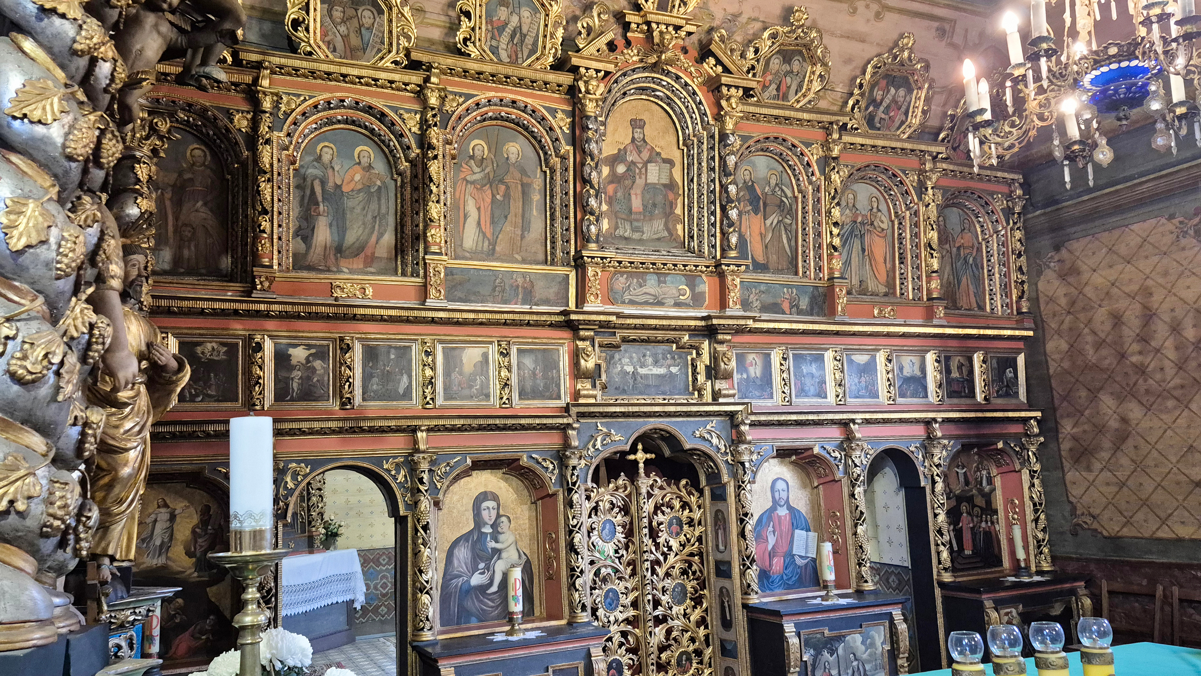 The former Orthodox church in Owczary