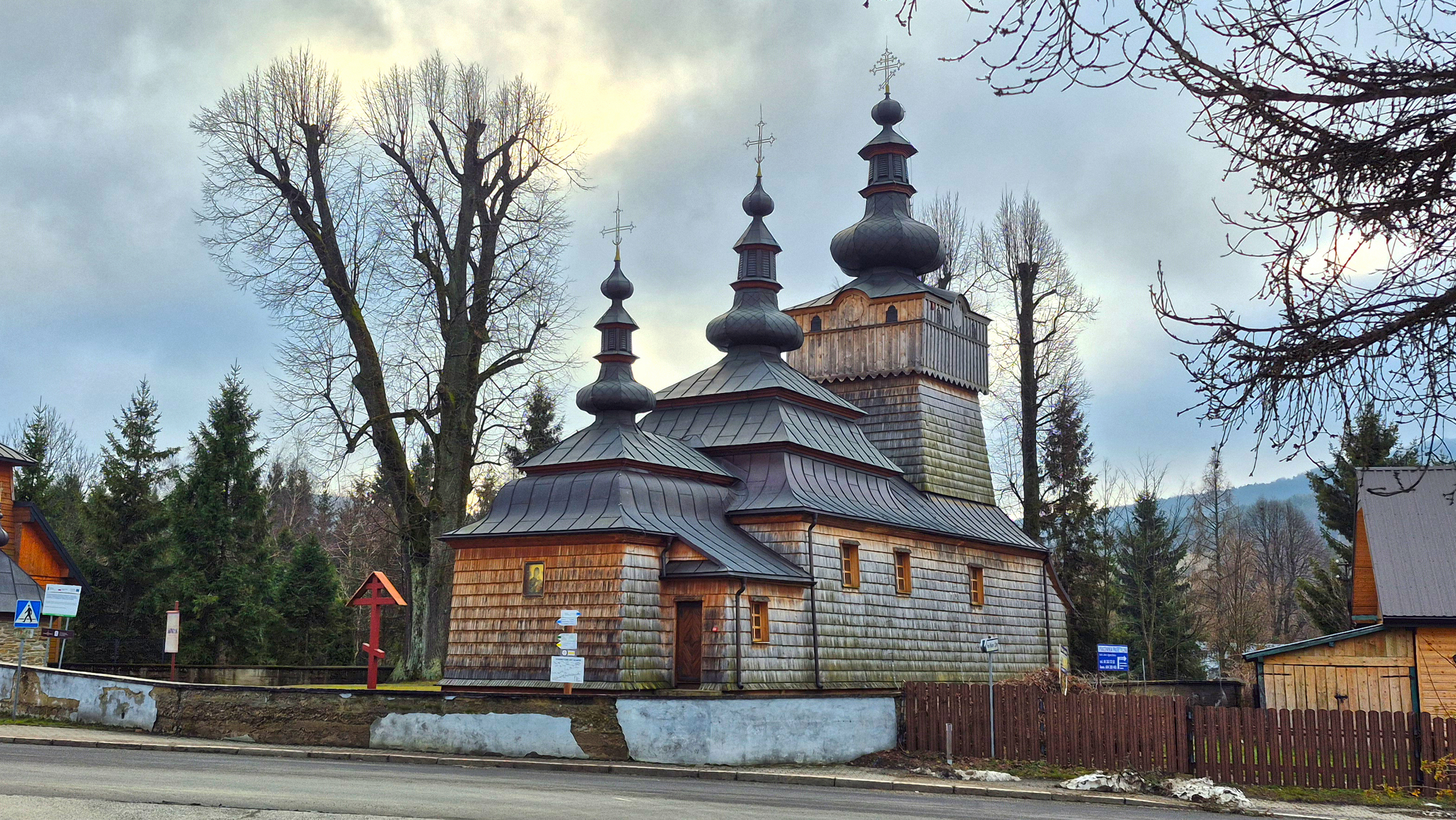 The Orthodox church in Wysowa-Zdrój 