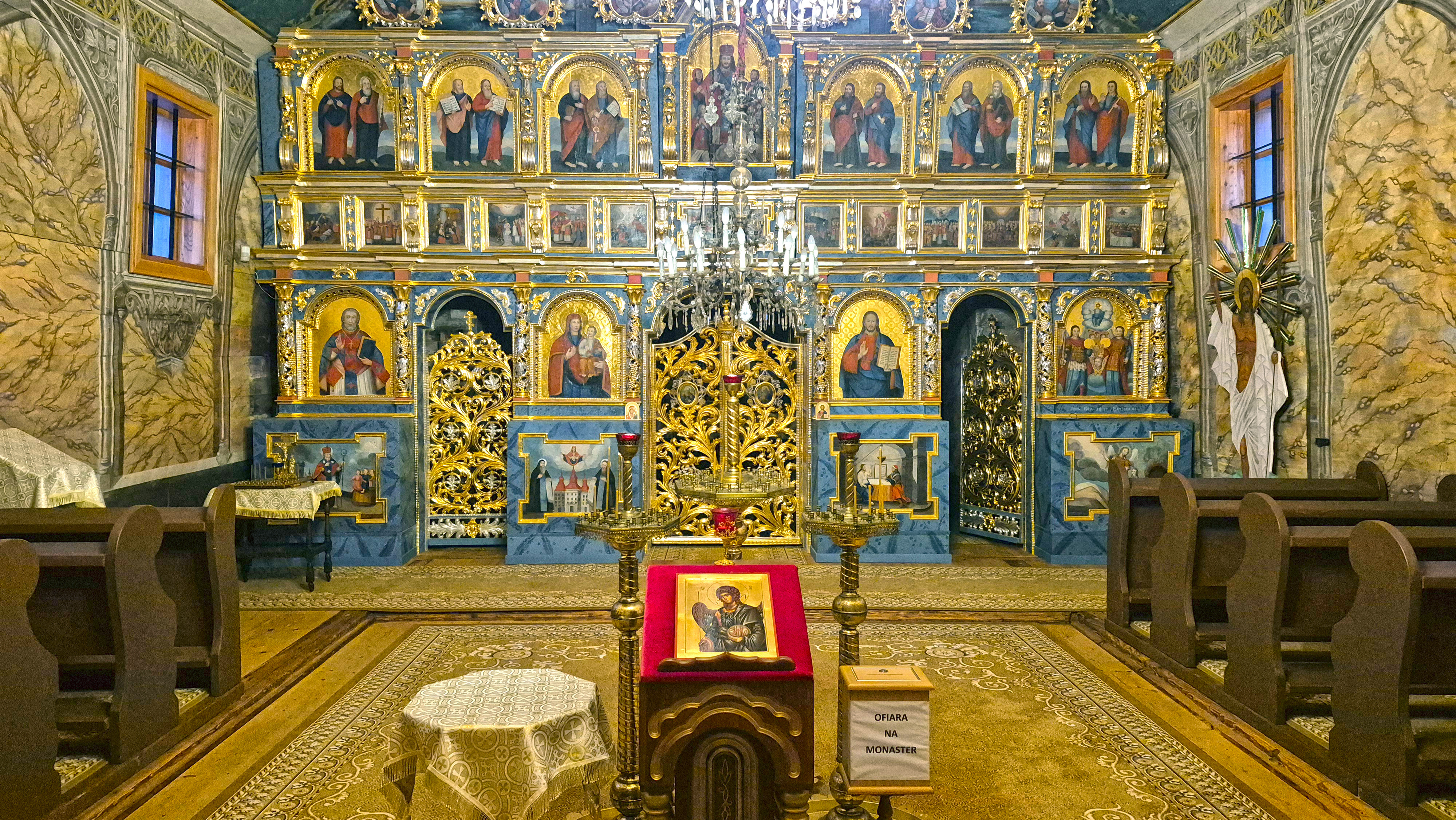 The Orthodox church in Wysowa-Zdrój 