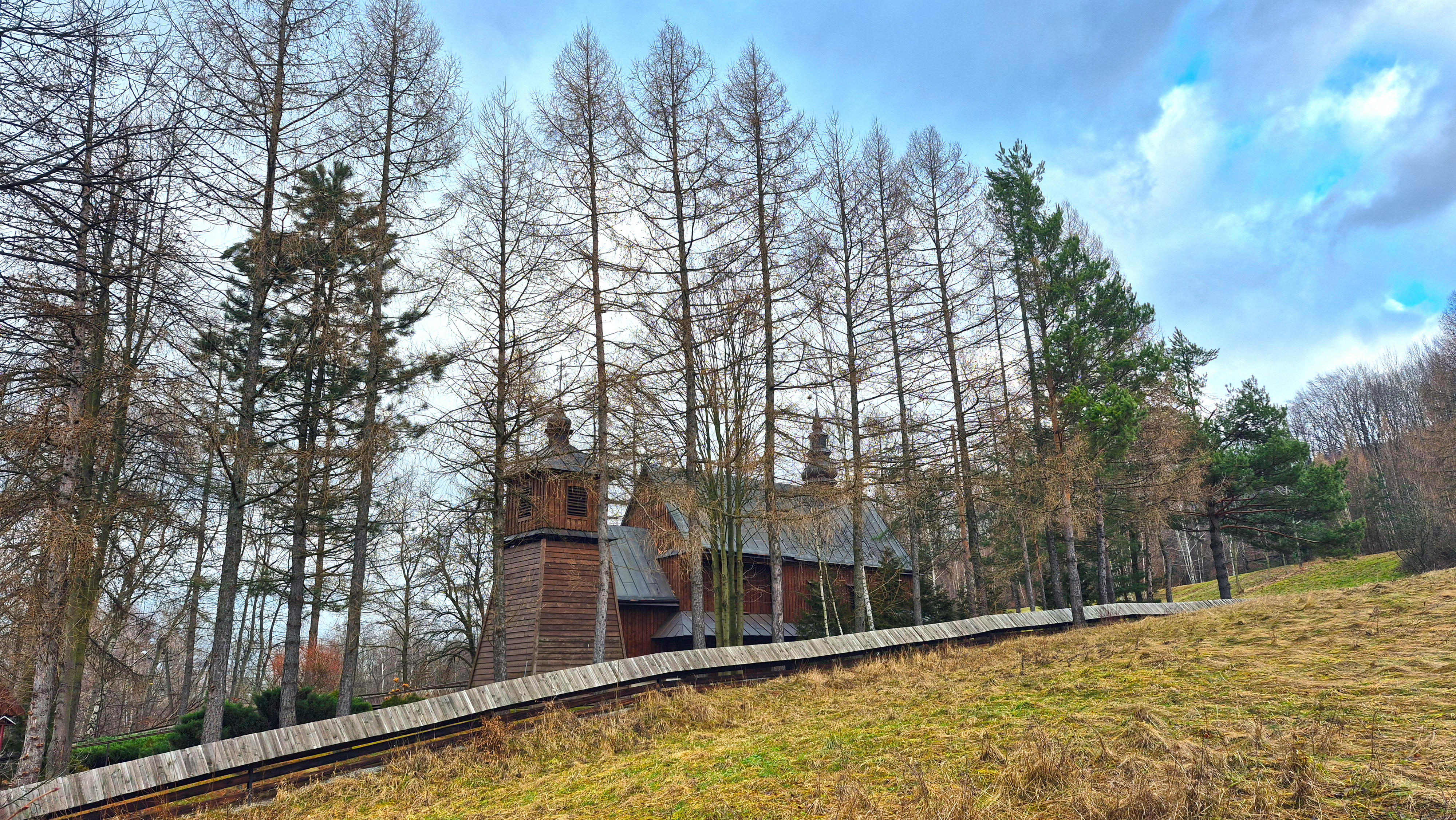 The Orthodox church in Rozdziele